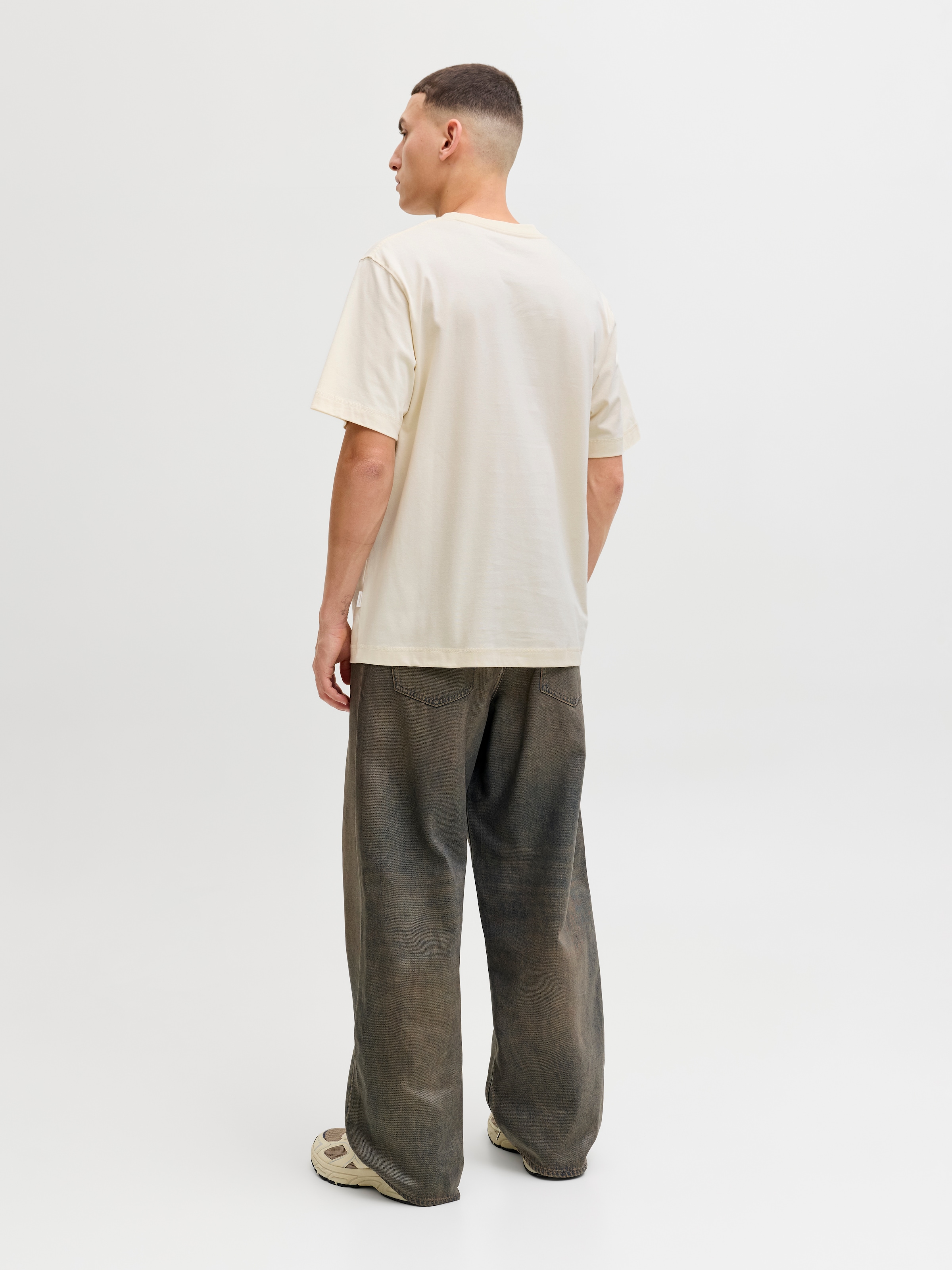 Jack & Jones T-Shirt »JORNORREBRO PHOTO TEE SS CREW NECK« Baumwolle, relaxed fit