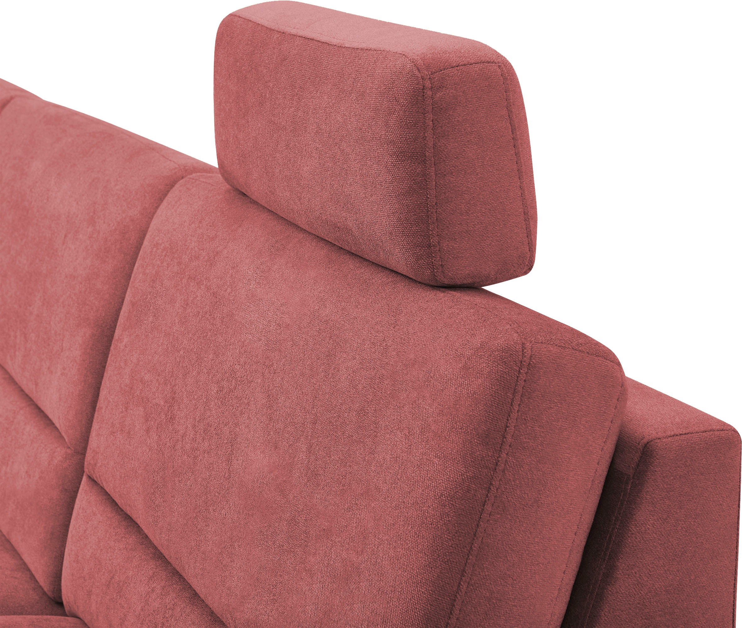 CALIZZA INTERIORS Ecksofa »Onyx L-Form«, Ottomane links oder rechts, wahlweise mit Bettfunktion, Breite 257 cm
