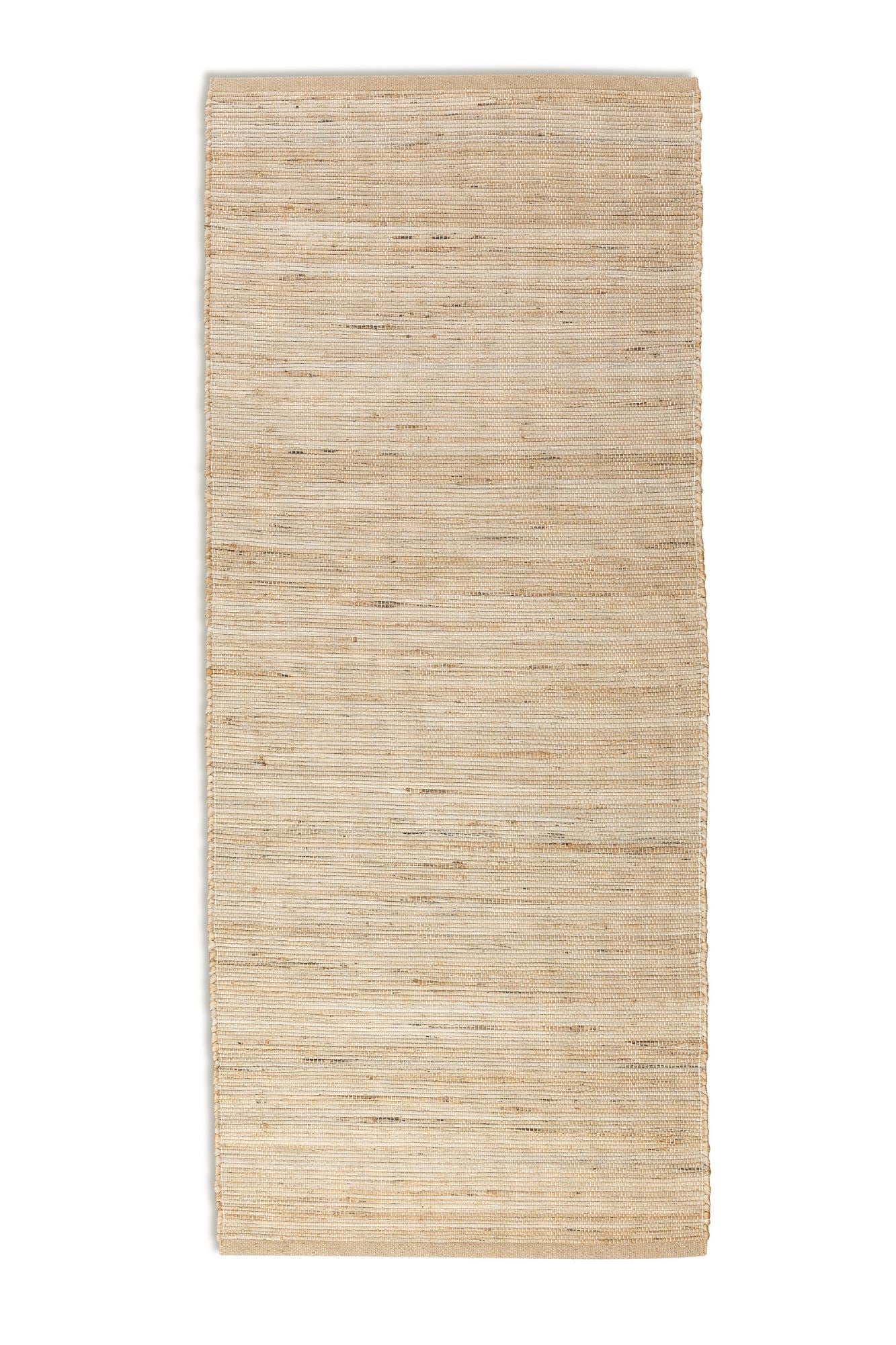 HANSE Home Teppich »Dhaka Juteteppich«, rechteckig, 5 mm Höhe, Läufer, handgewebt, Jute, Wolle, Natur, Wohnzimmer, Flur, Klassisch