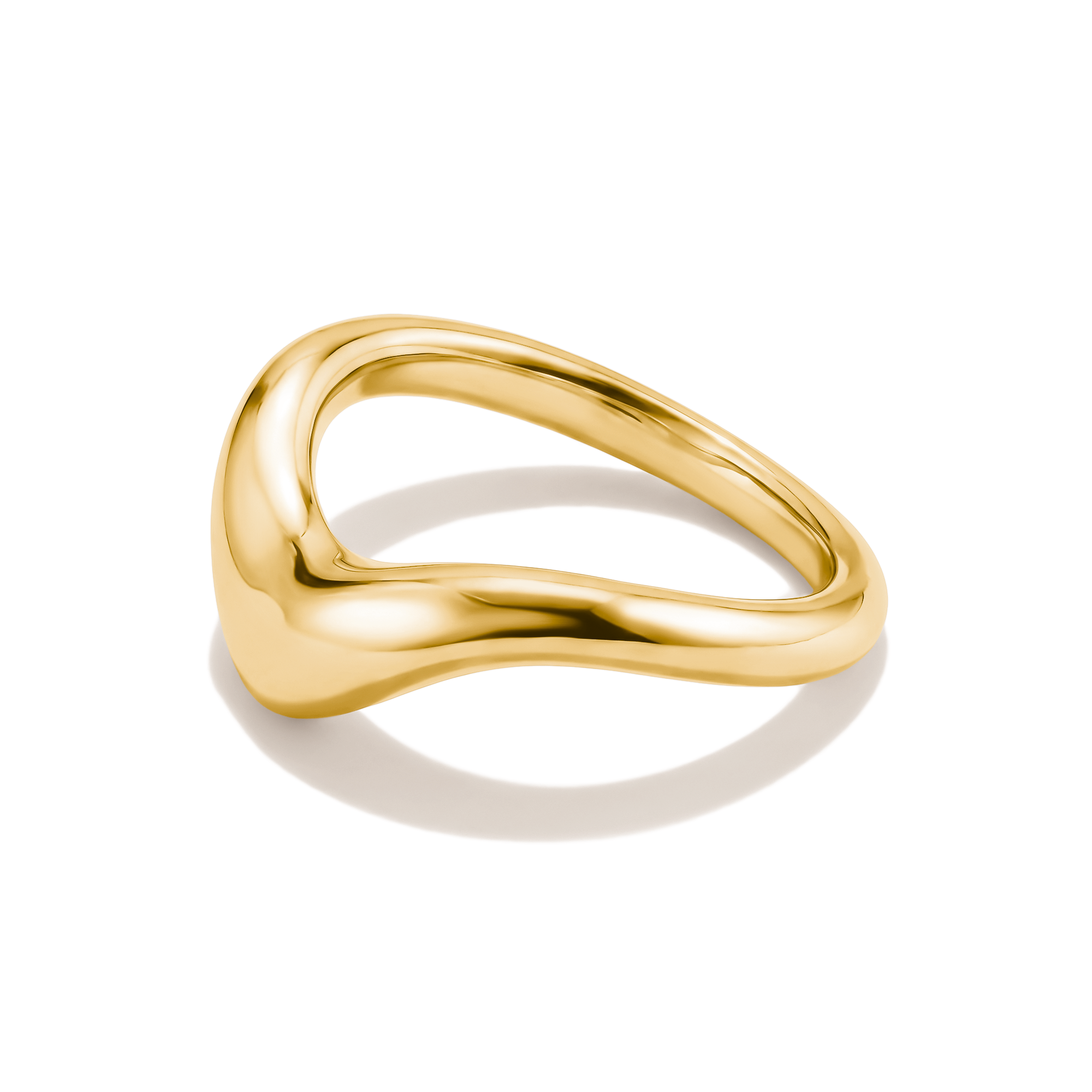THOMAS SABO Fingerring »Fluid Elegance Ring gelbgoldfarben«