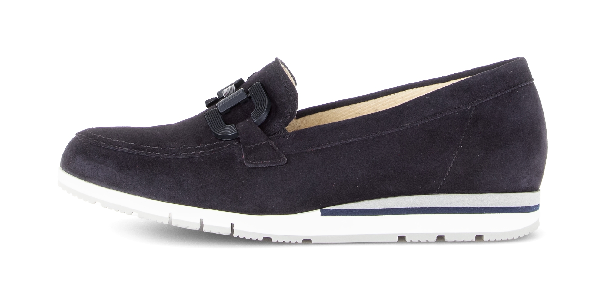 Gabor Slipper »FLORENZ«  Keilabsatz, Schlupfschuh, Businessschuh mit Zierkette