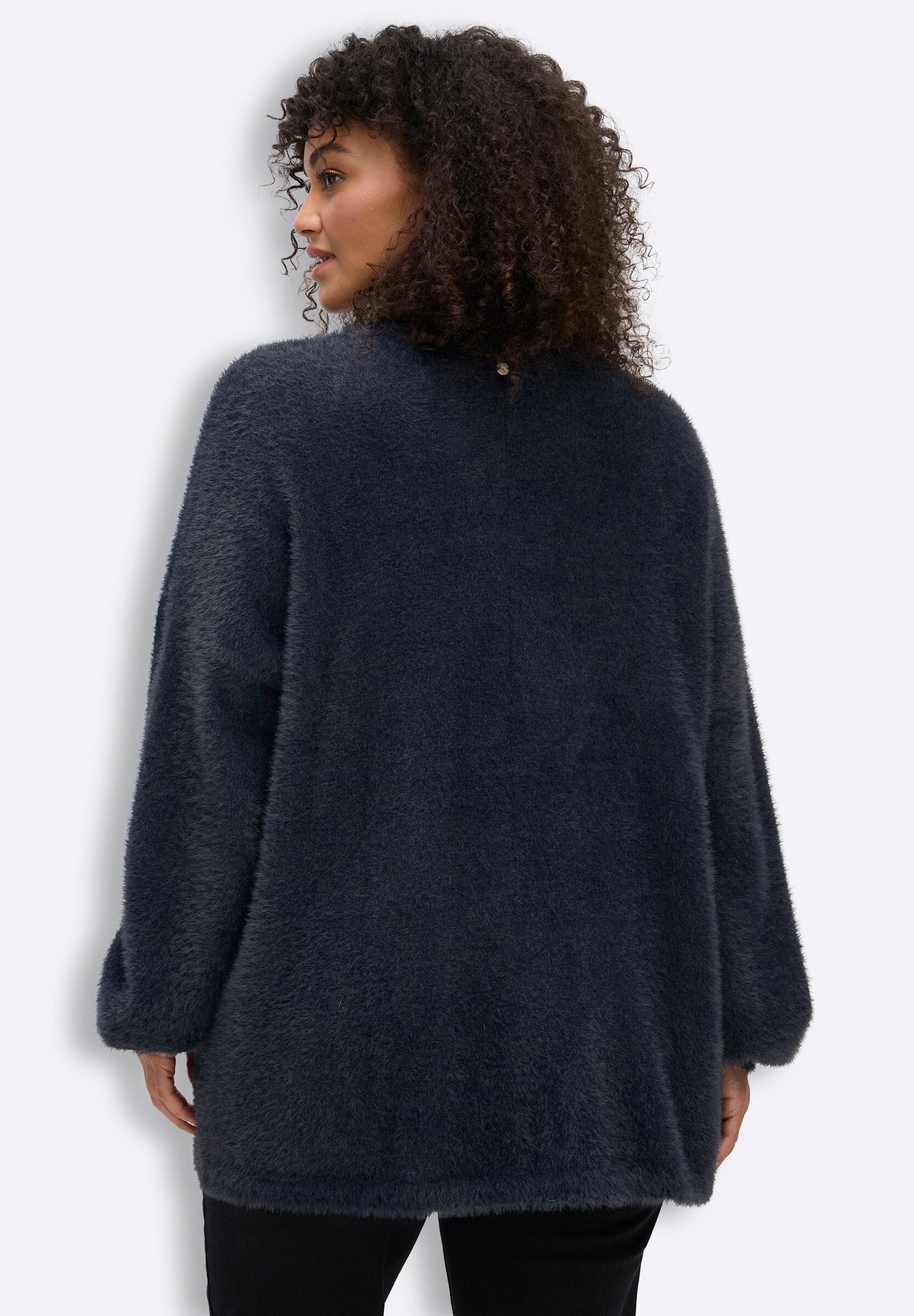 Sheego Cardigan »Cardigan Cardigan aus Flauschgarn«