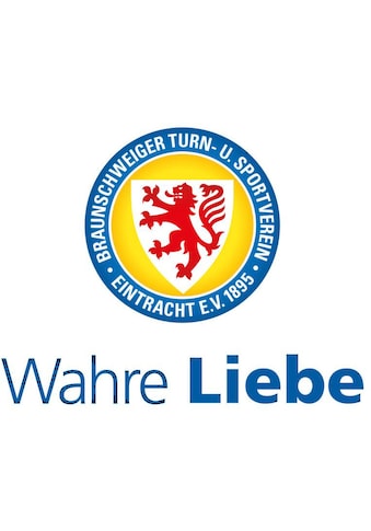 Wandtattoo »Eintracht Braunschweig Wahre Liebe«, (1 St.)