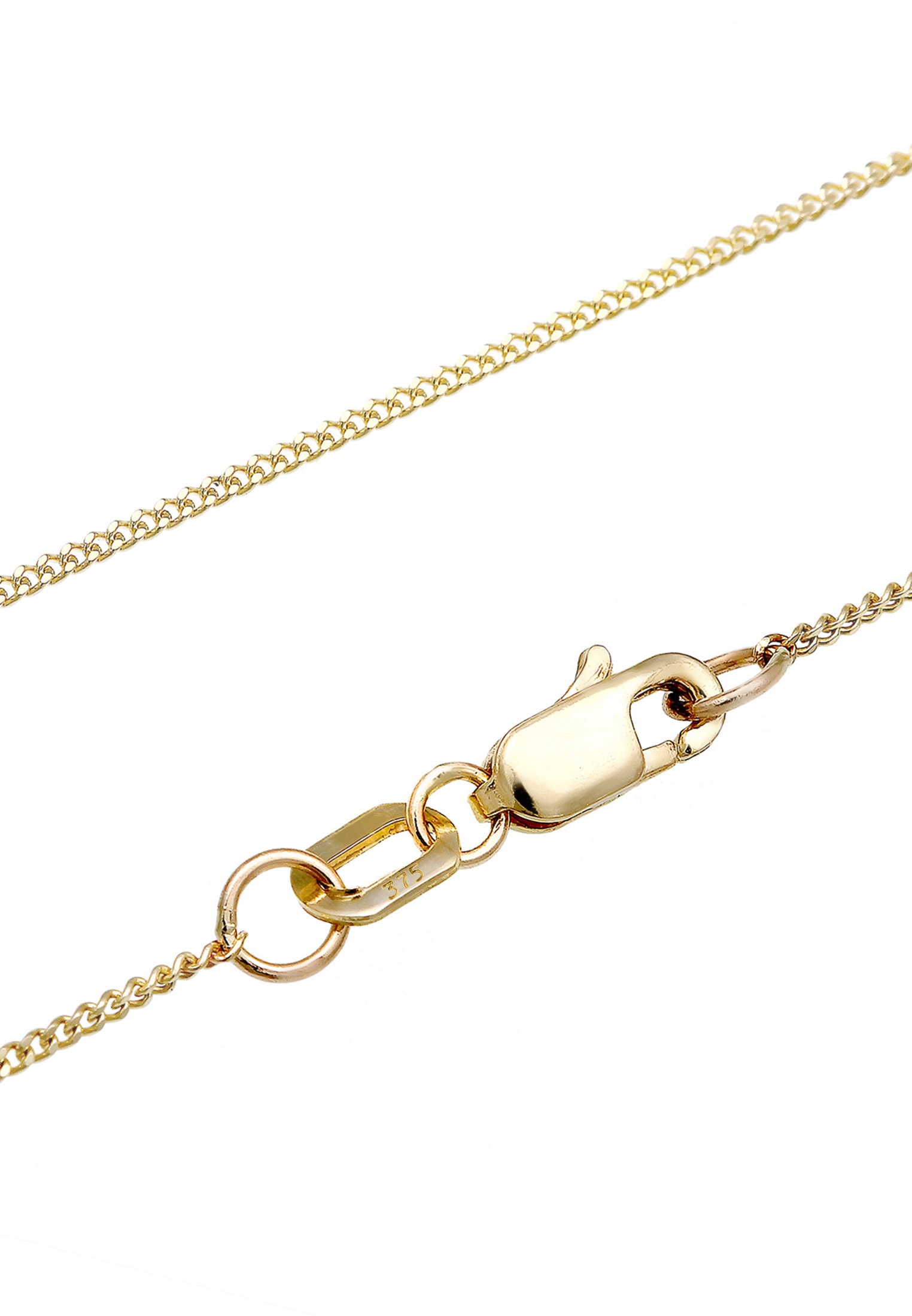 Elli Premium Perlenkette »Halskette Süßwasserzuchtperle Weiß 375 Gelbgold«
