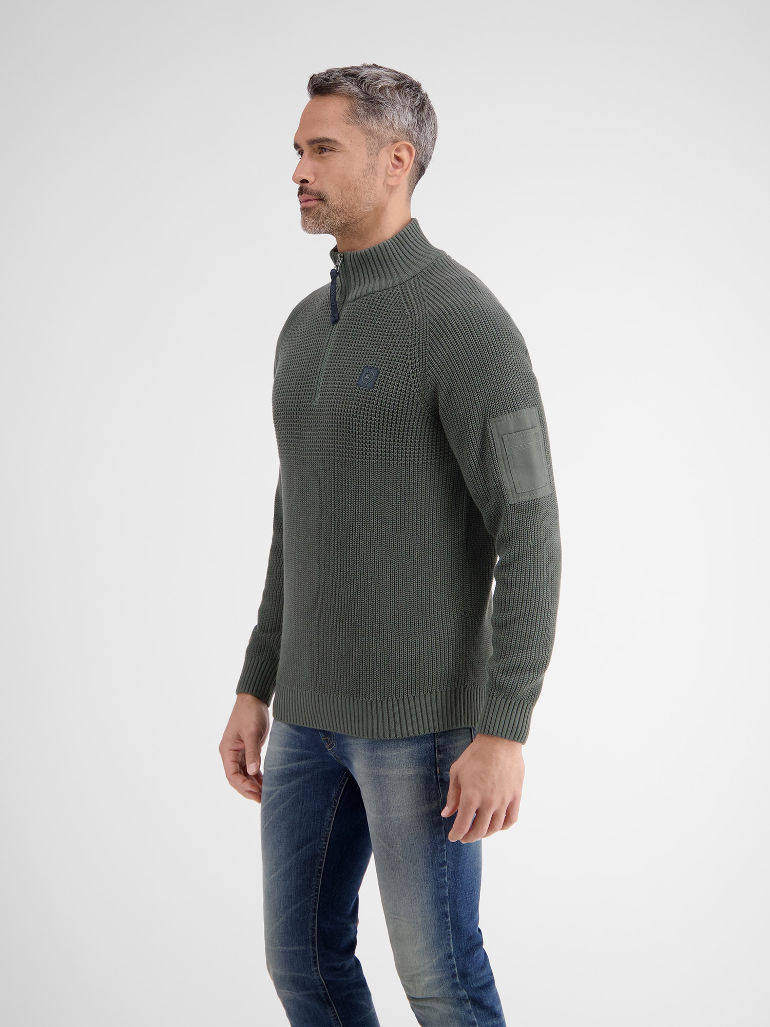 LERROS Troyer »LERROS Stricktroyer für Herren, grob gerippt«