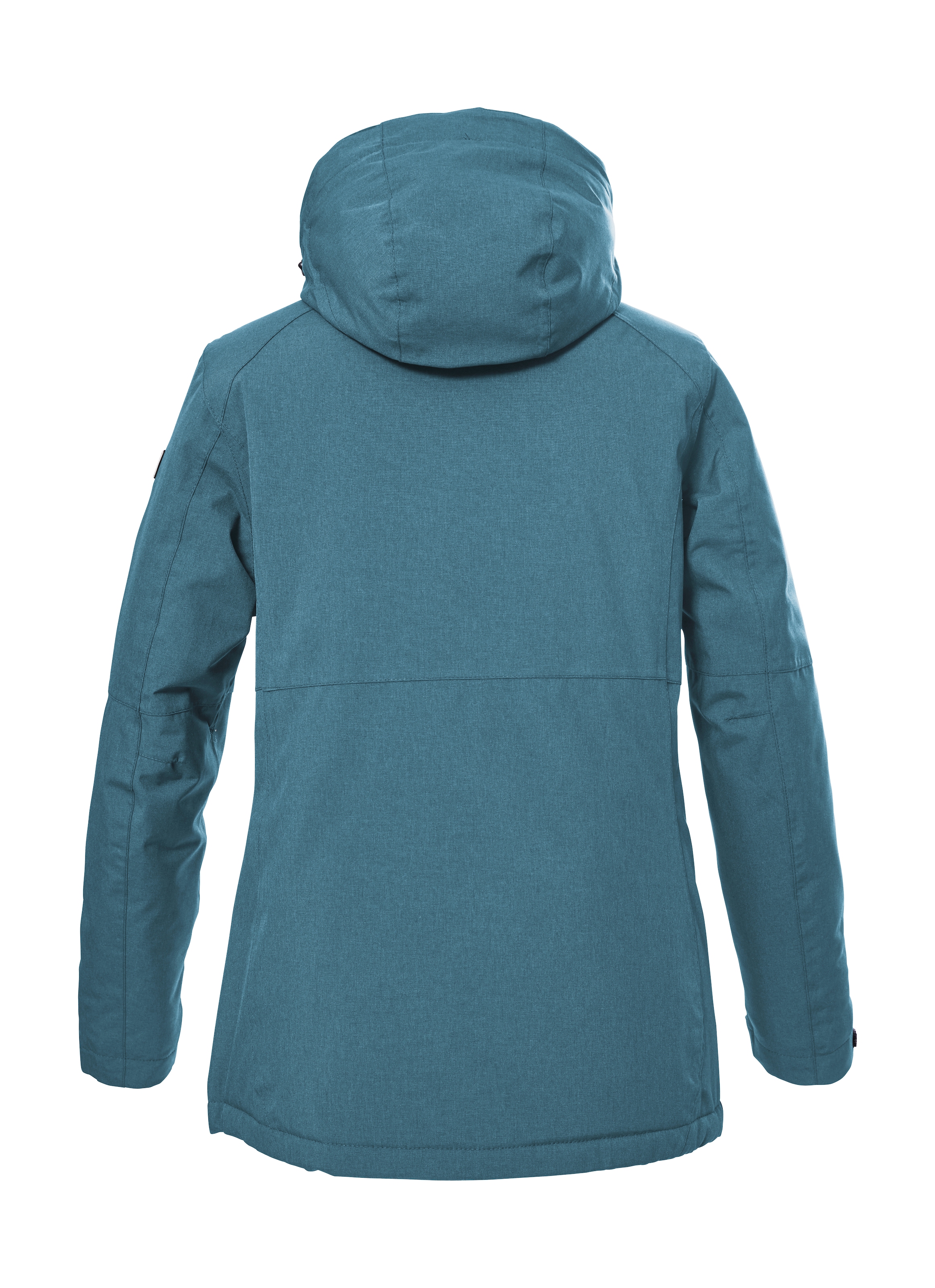 Killtec Outdoorjacke »KOW 37 WMN JCKT«, Wasserdichte Damenjacke mit abnehmbarer Kapuze und verstellbaren Bündchen