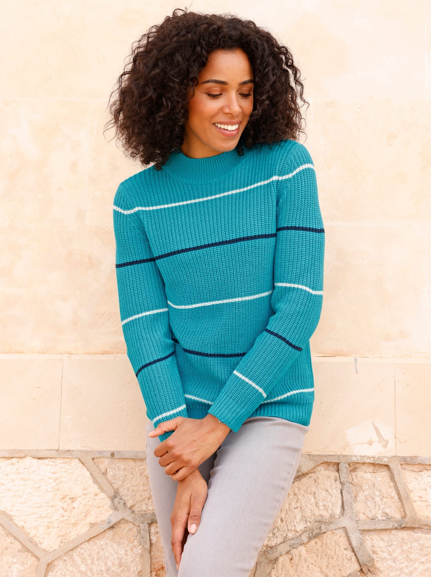 Classic Basics Stehkragenpullover »Stehkragen-Pullover«