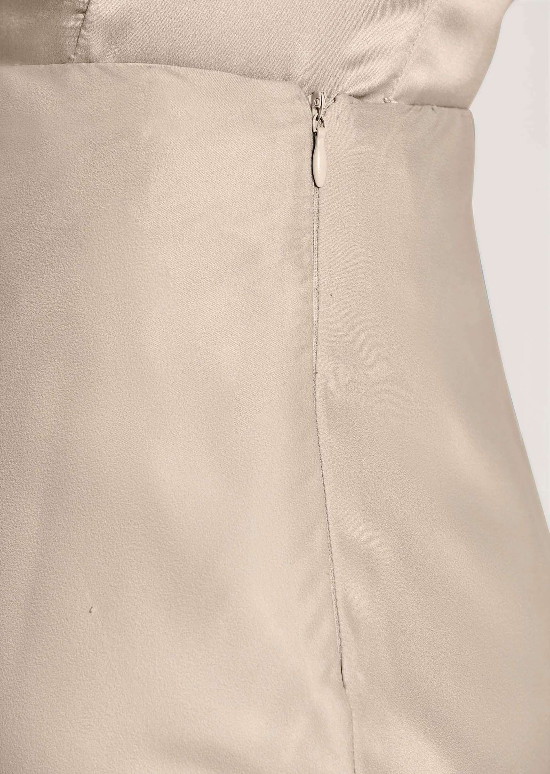 MADELEINE Midirock »Midirock Midi Satinrock für elegante Anlässe« Satin