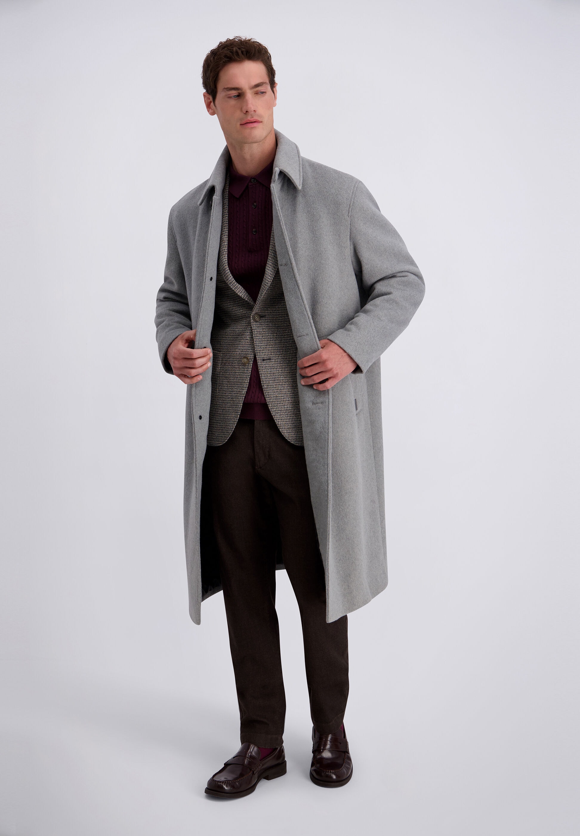 Pierre Cardin Wintermantel »Pierre Cardin Mantel« mit Knopfleiste