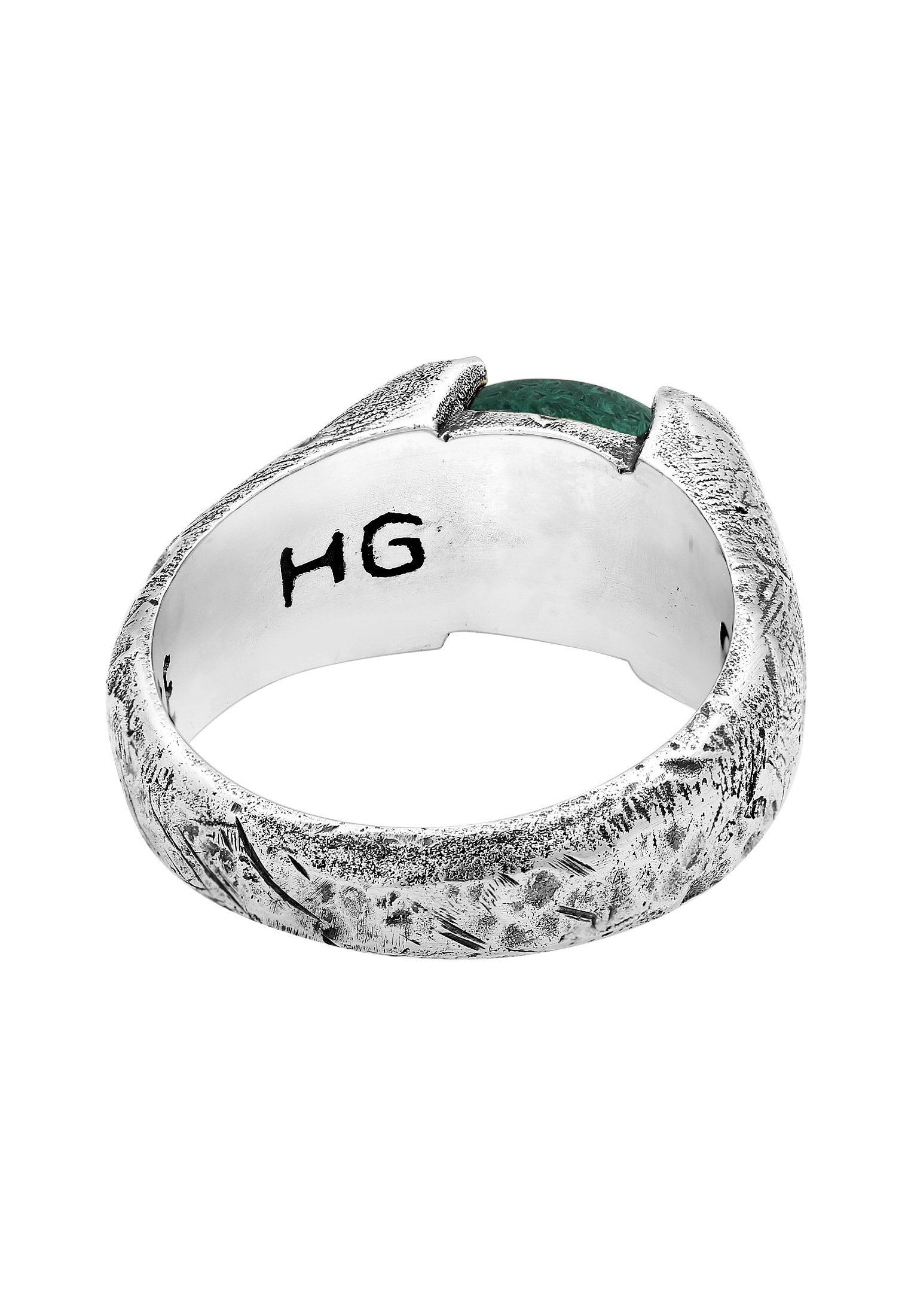 HAZE & GLORY Fingerring »Ring Herren Liberty - Afrikanischer Türkis 925 Silber«