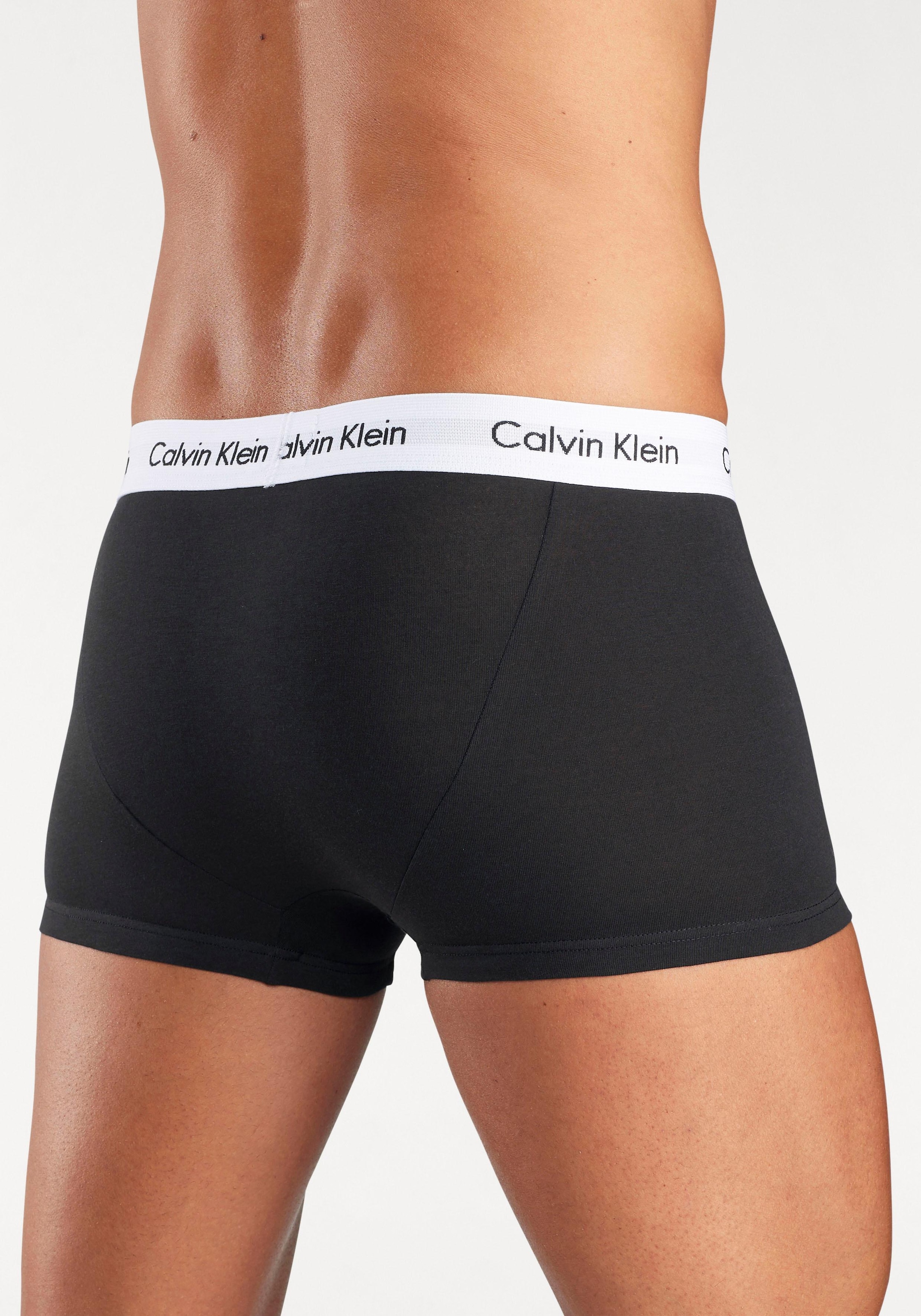 Calvin Klein Underwear Boxer »Hipster 3 PACK«, (3 St.), mit weißem Webbund
