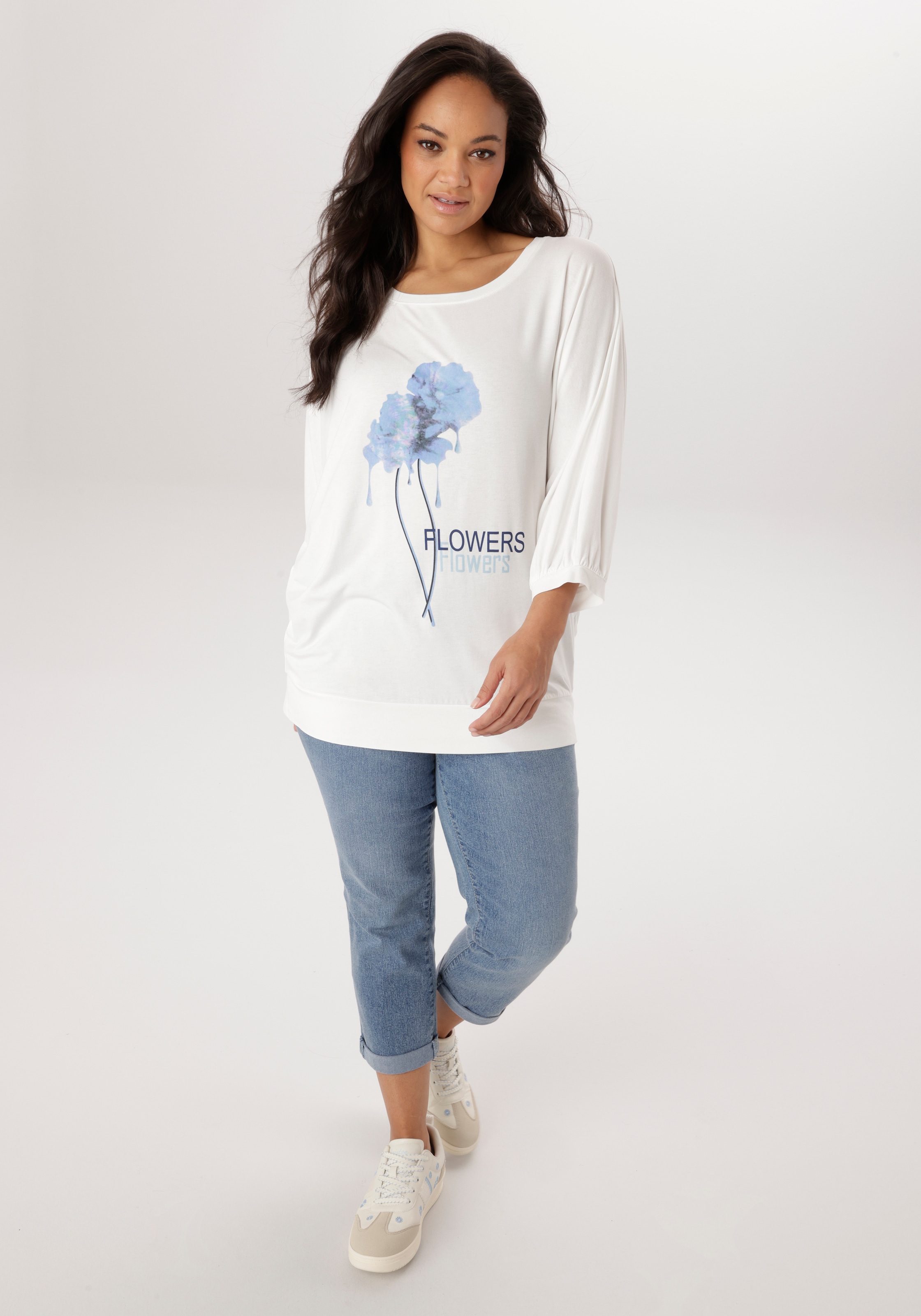 Aniston PLUS Fledermausshirt