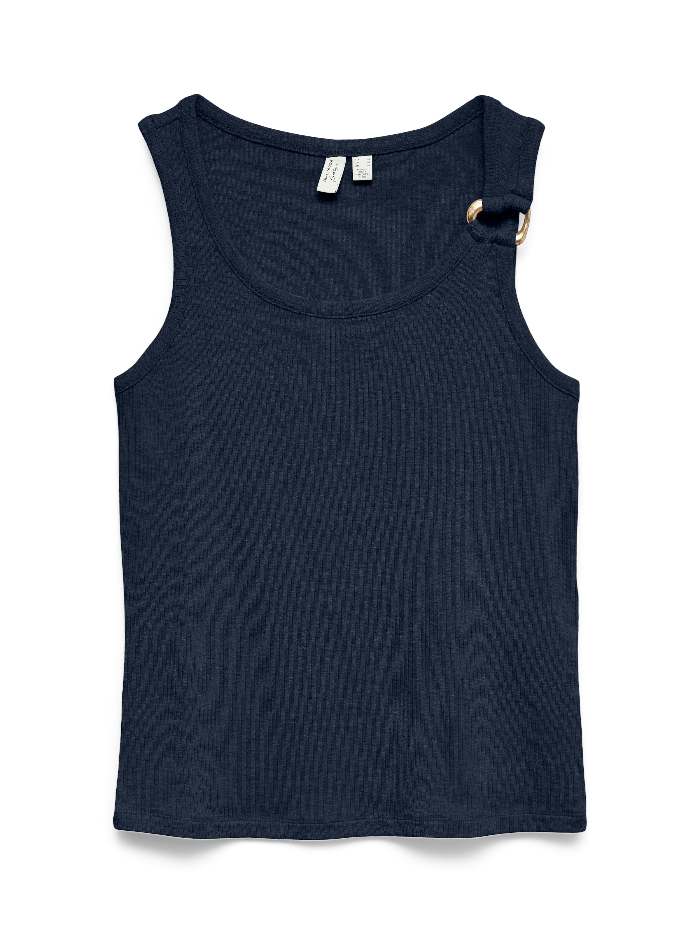 Vero Moda Tanktop »VMKIKI S/L O-NECK TOP JRS BTQ« Viskosemischung, regular fit