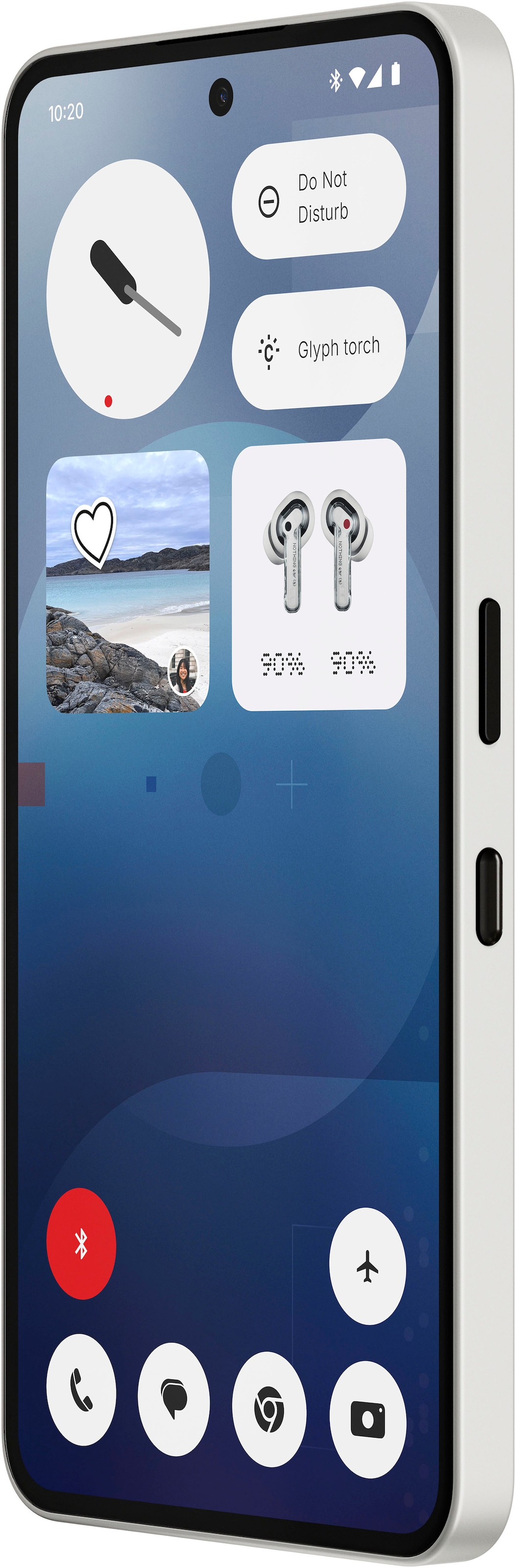 NOTHING Smartphone »PHONE (3a)« weiß