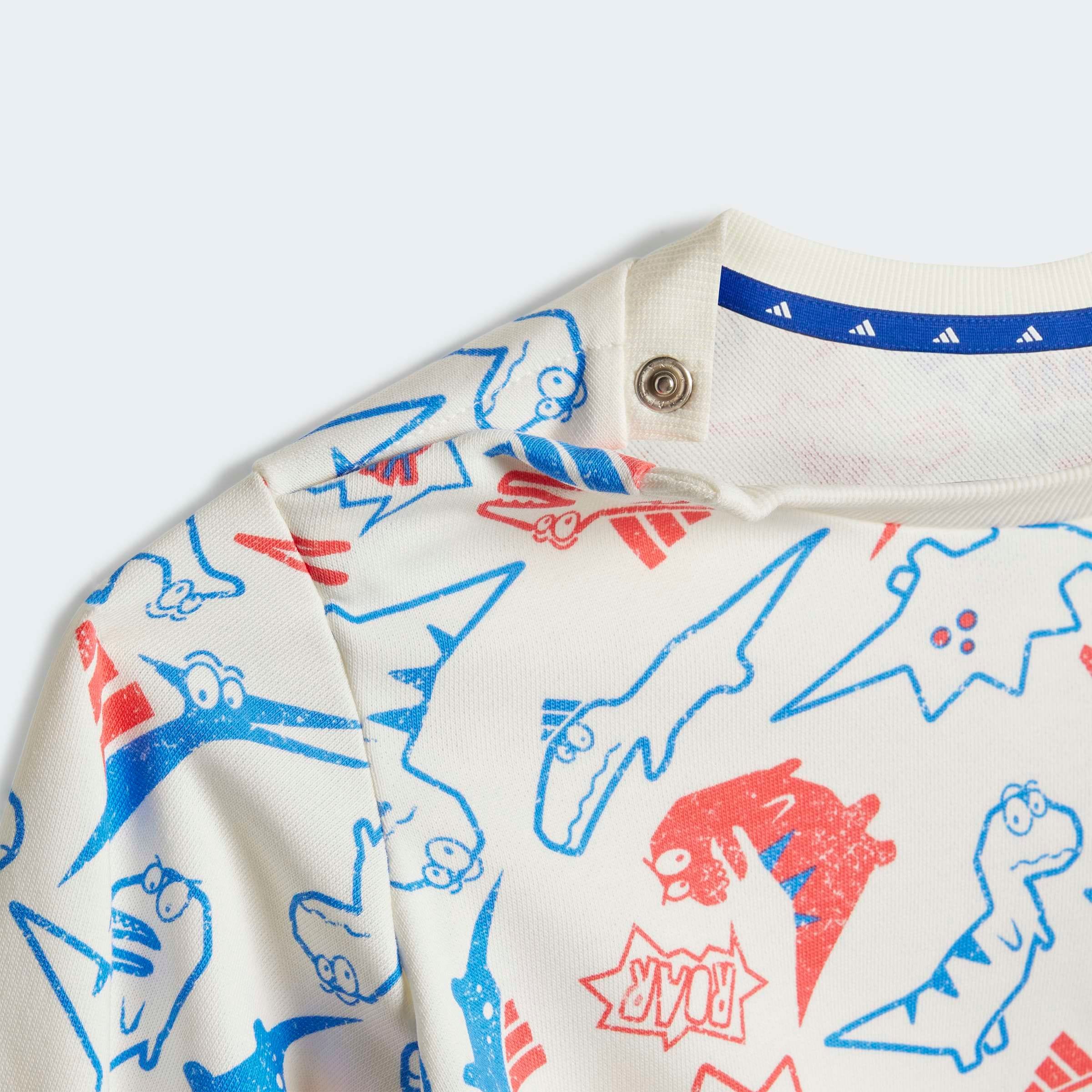 adidas Sportswear Trainingsanzug »I ADRPT SET« 2 Stk. für Babys, zweiteiliges Set, aus French-Terry-Material