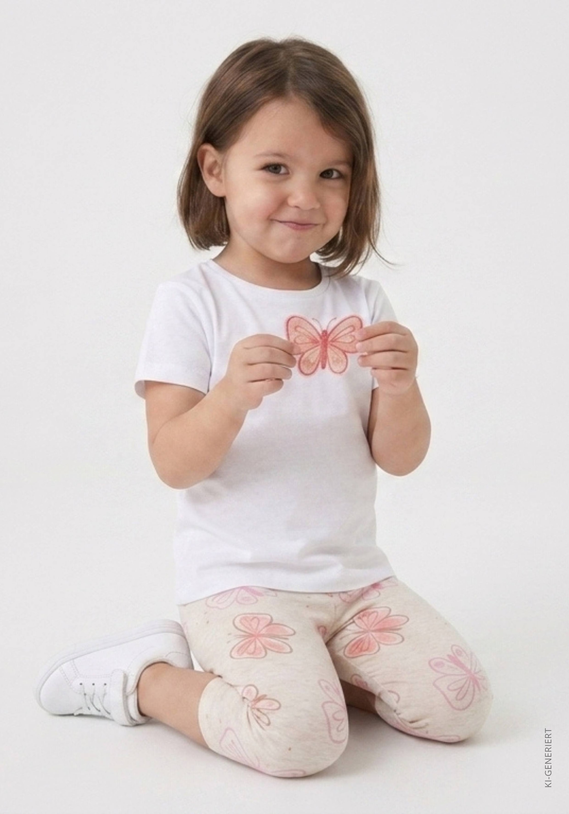 STACCATO Caprileggings  2er Pack mit Schmetterlings-Motiven, für Girls