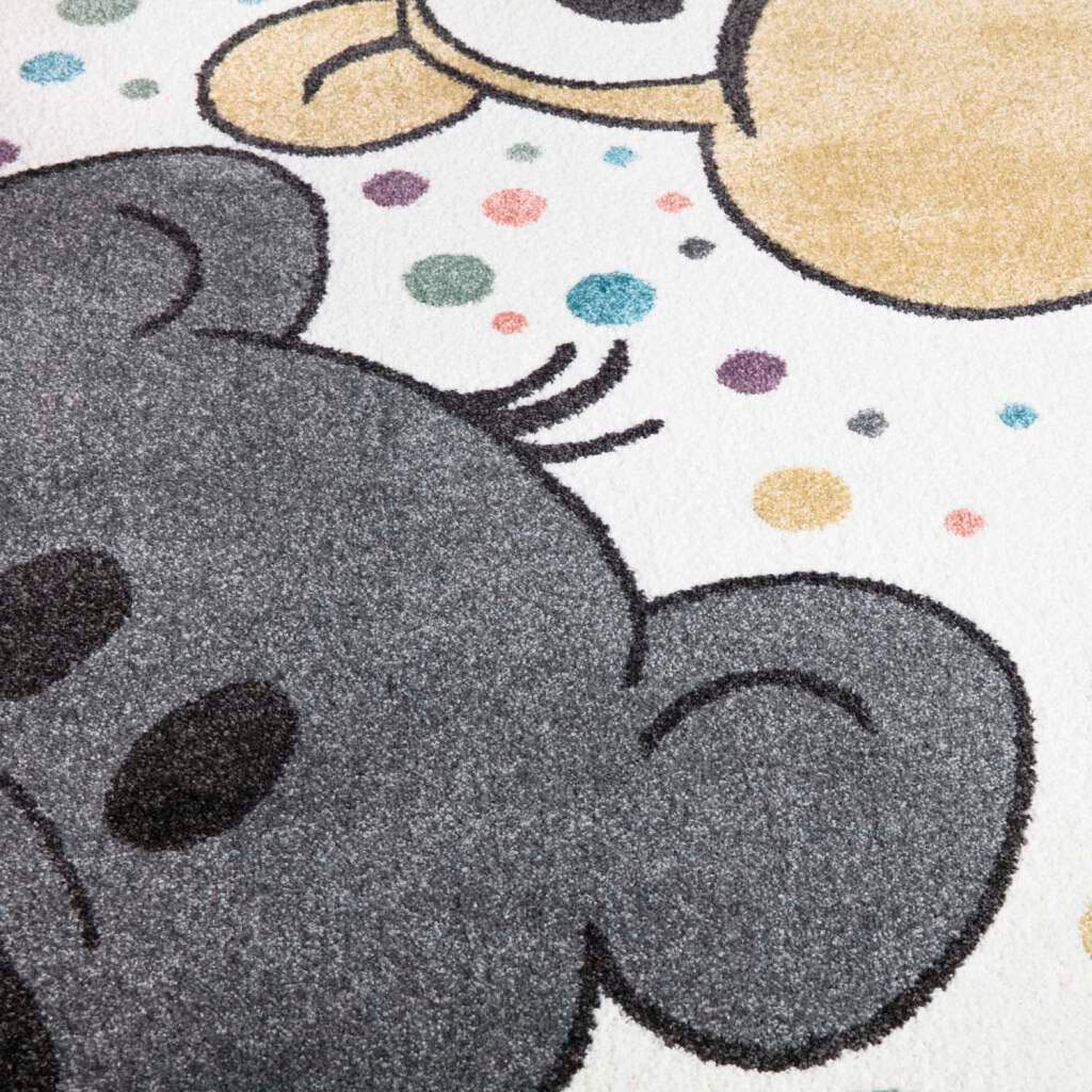 Carpet City Kinderteppich »ANIME913«, rund, 11 mm Höhe, Kinderzimmer Teppich Modern mit lustigen Cartoon-Figuren, Multi