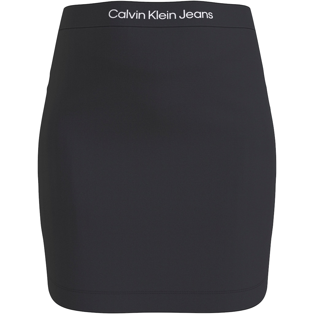 Calvin Klein Jeans Sweatrock »LOGO WAISTBAND MILANO SKIRT«
