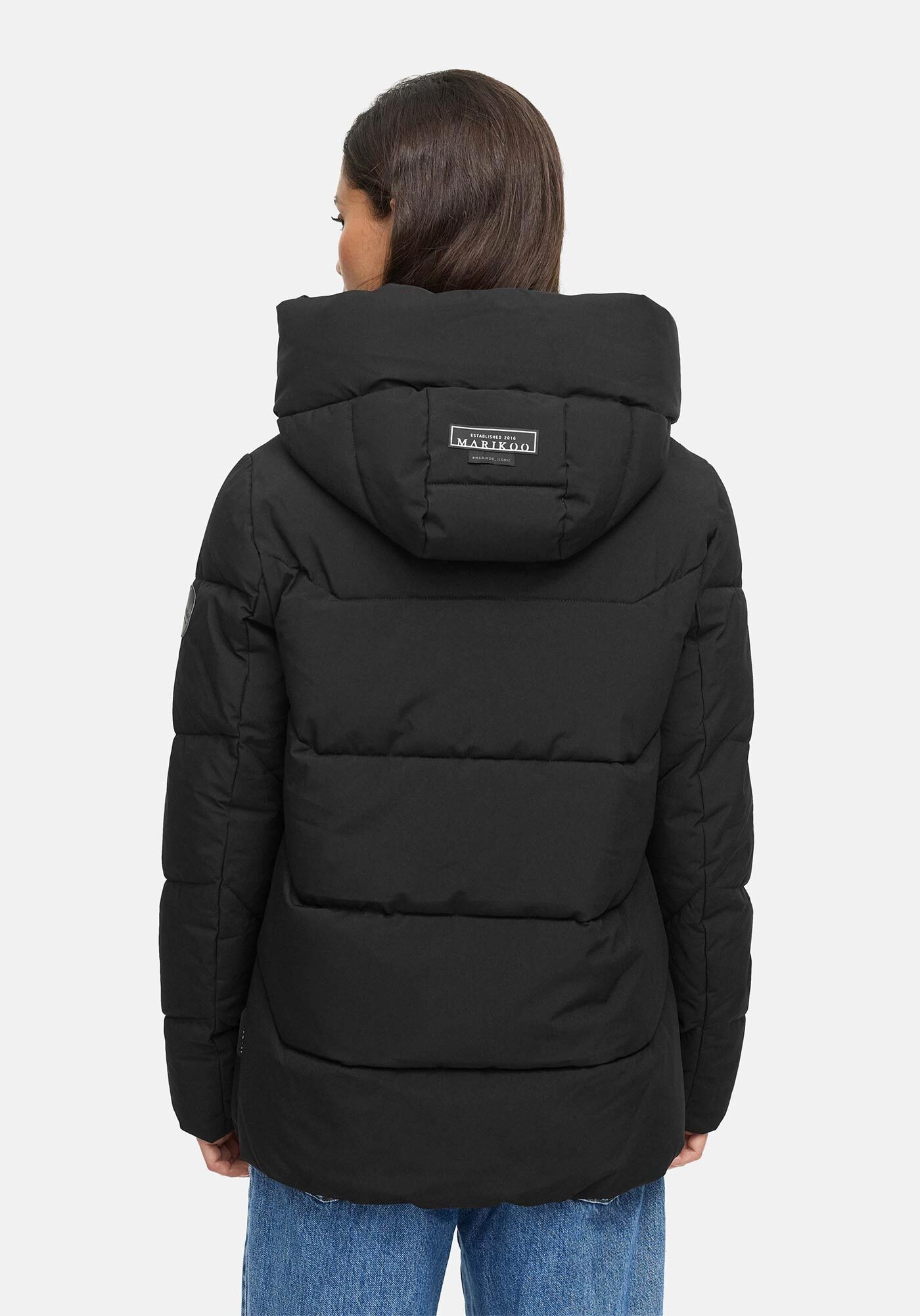 Marikoo Winterjacke »Marikoo Kuscheltatze Damen Winter Steppjacke N077«