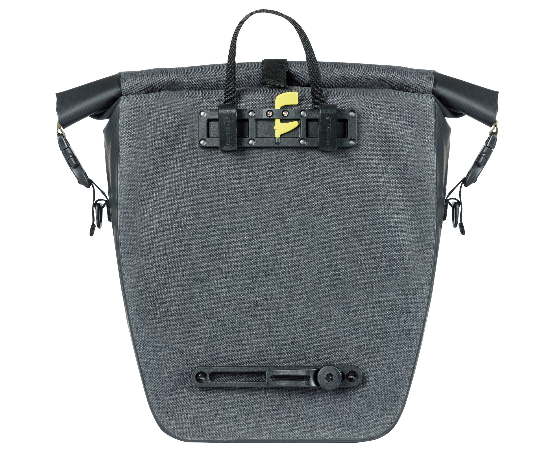 Basil Gepäckträgertasche »Fahrrad- Einzeltasche Navigator Storm L, grau«
