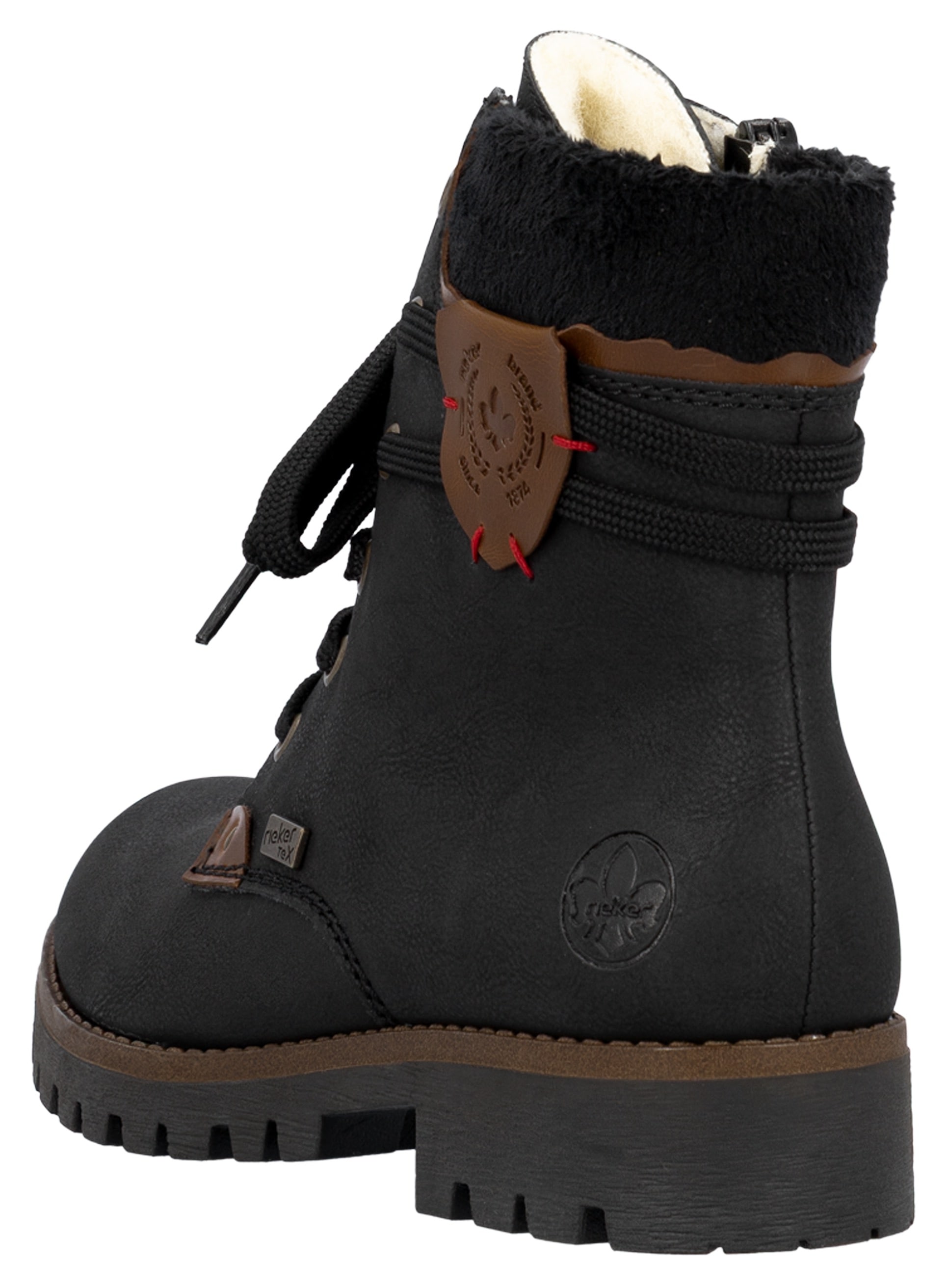 Rieker Winterboots, Winterstiefelette, Schnürstiefelette, Boots mit Tex-Ausstattung