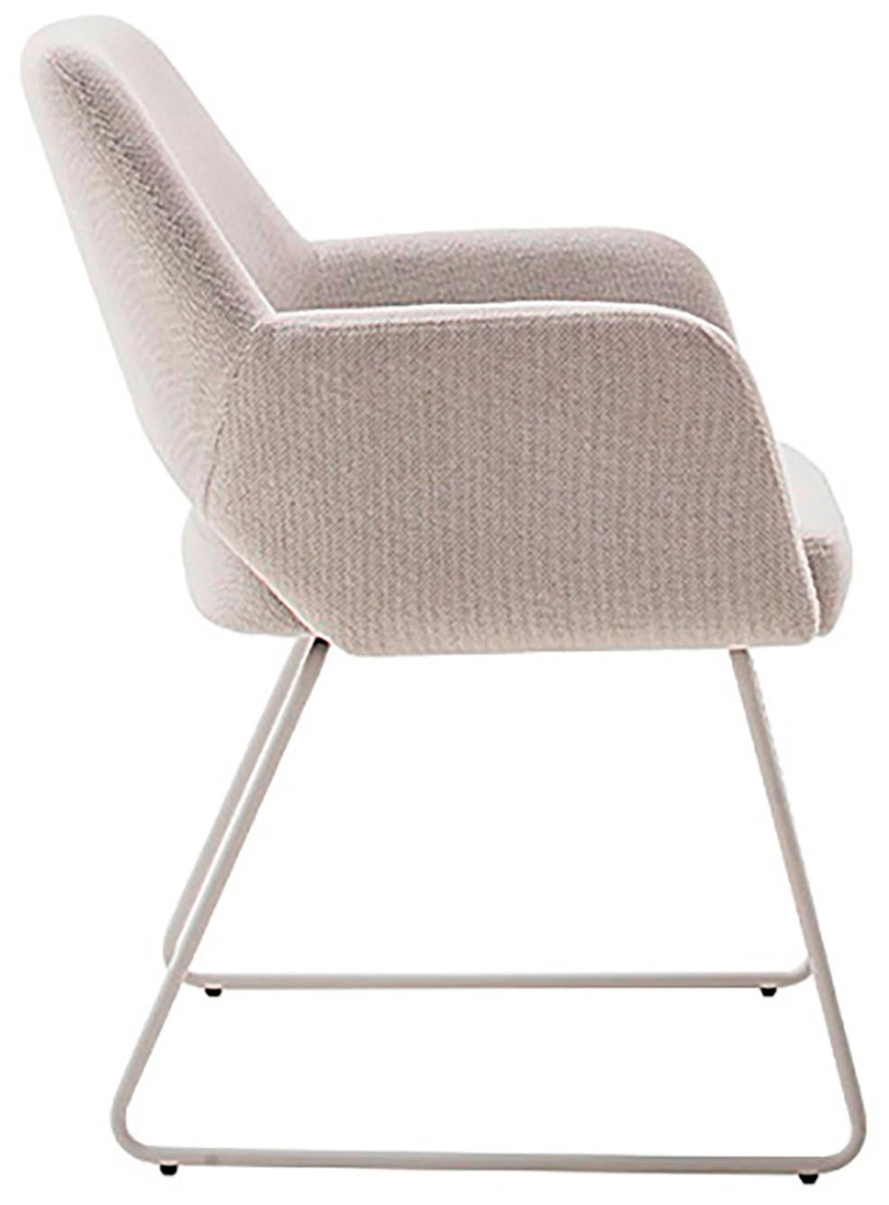 MCA furniture 4-Fußstuhl »BEVERLY«, (Set), 2 St., Chenilleoptik, Esszimmerstuhl,Chenilleoptik,360°drehbar,Sitzhöhe 49cm,belastbar 120kg