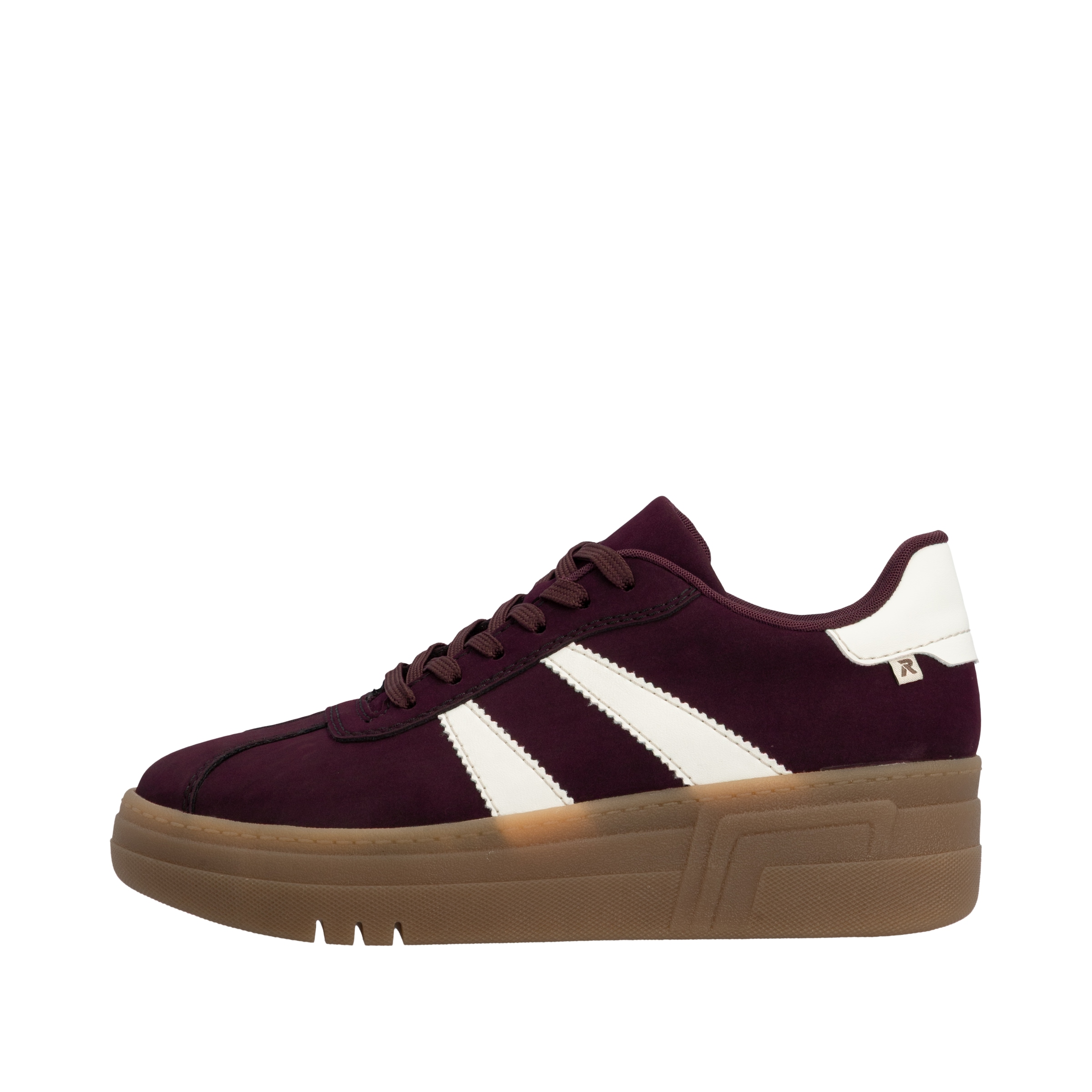 Rieker Plateausneaker  Basket-Sneaker, Retro-Sneaker, Schnürschuh mit weichem Schaftrand