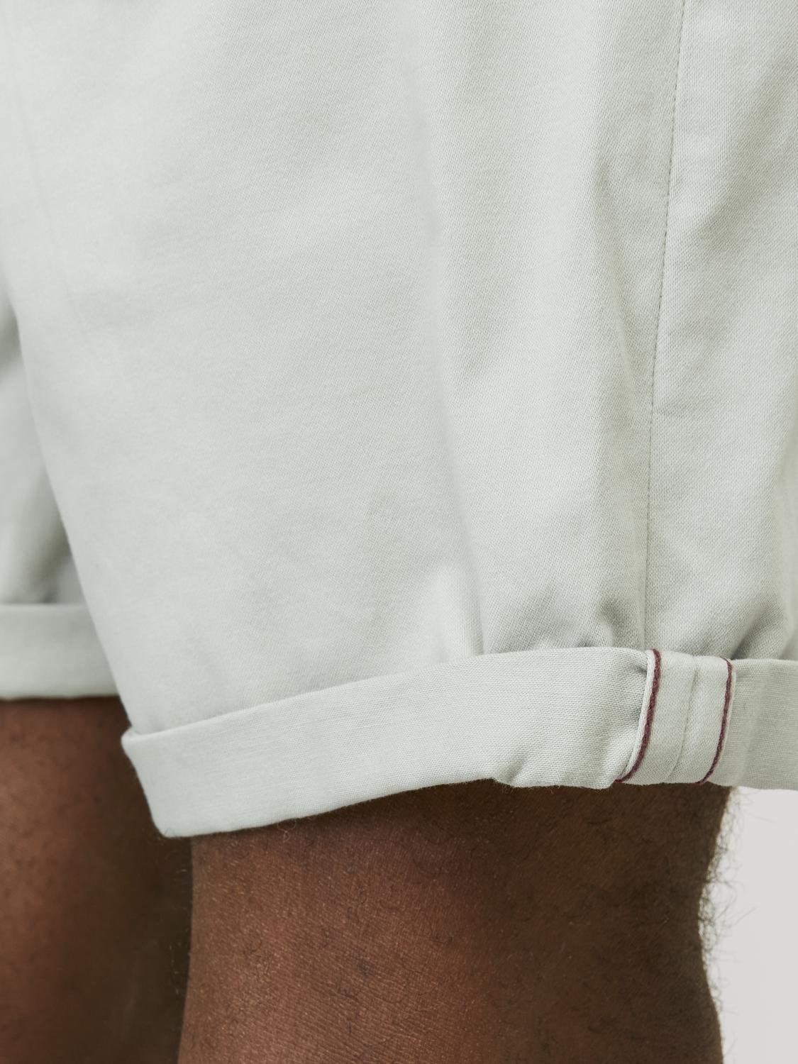 Jack & Jones Chinoshorts »JPSTBOWIE JJSHORTS S«, mit Aufschlag