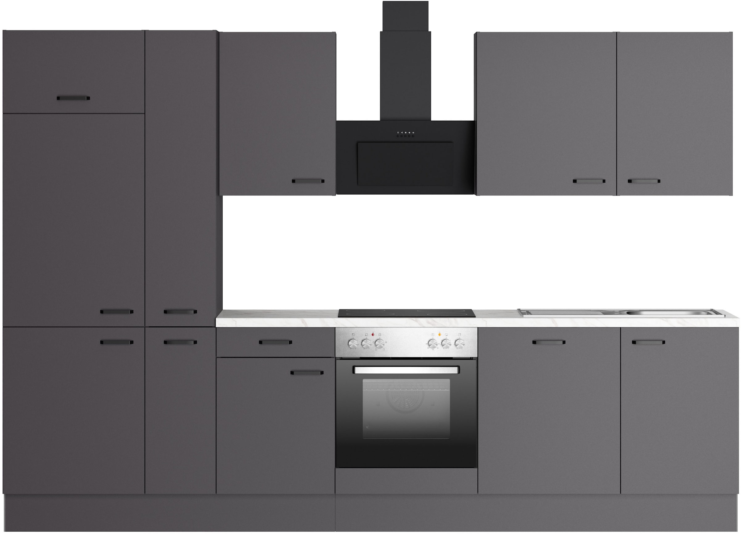 KOCHSTATION Küchenzeile »KS-Paula«