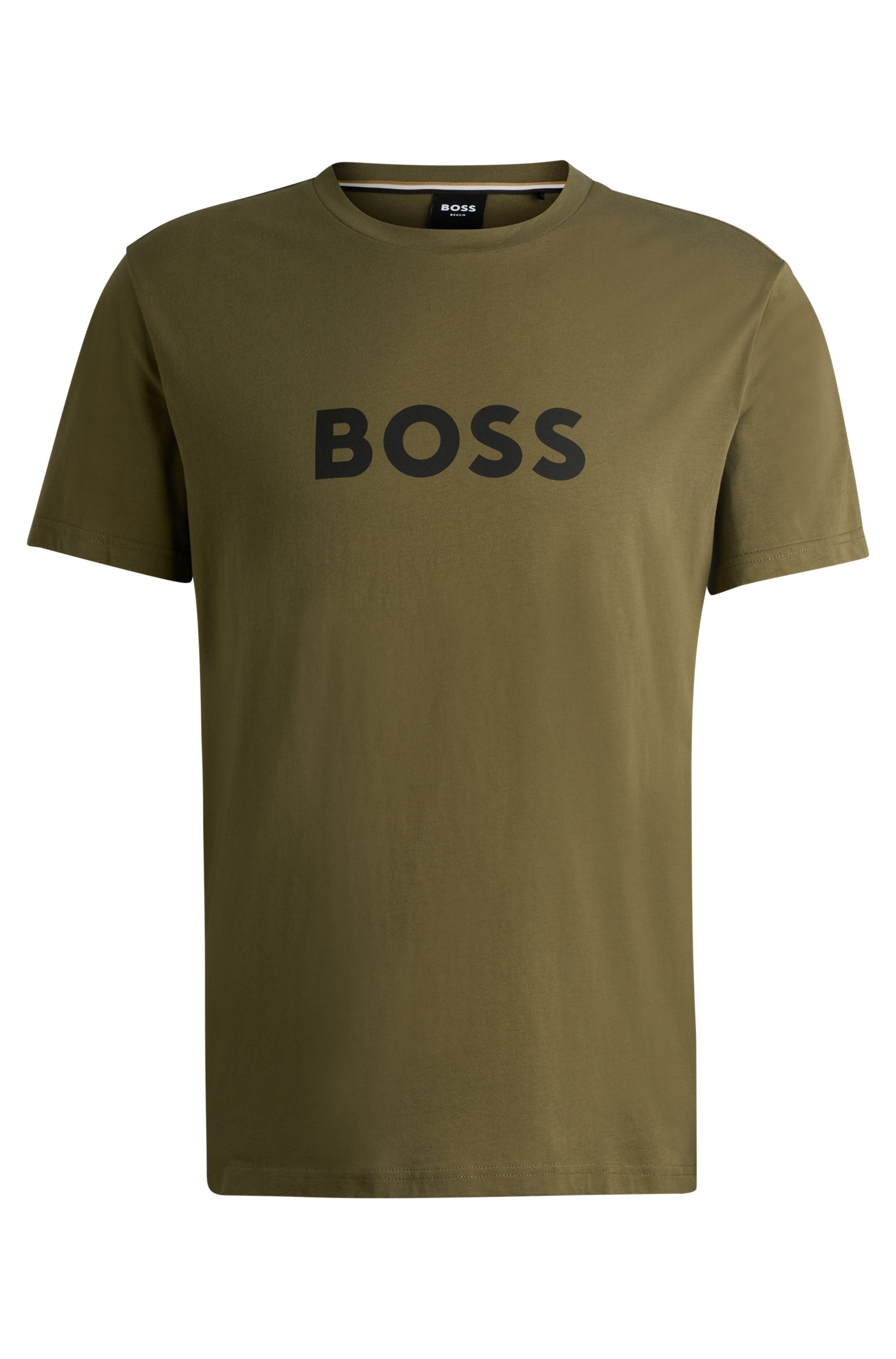 BOSS T-Shirt »T-Shirt RN«, mit großem BOSS Logoprint, Rundhals