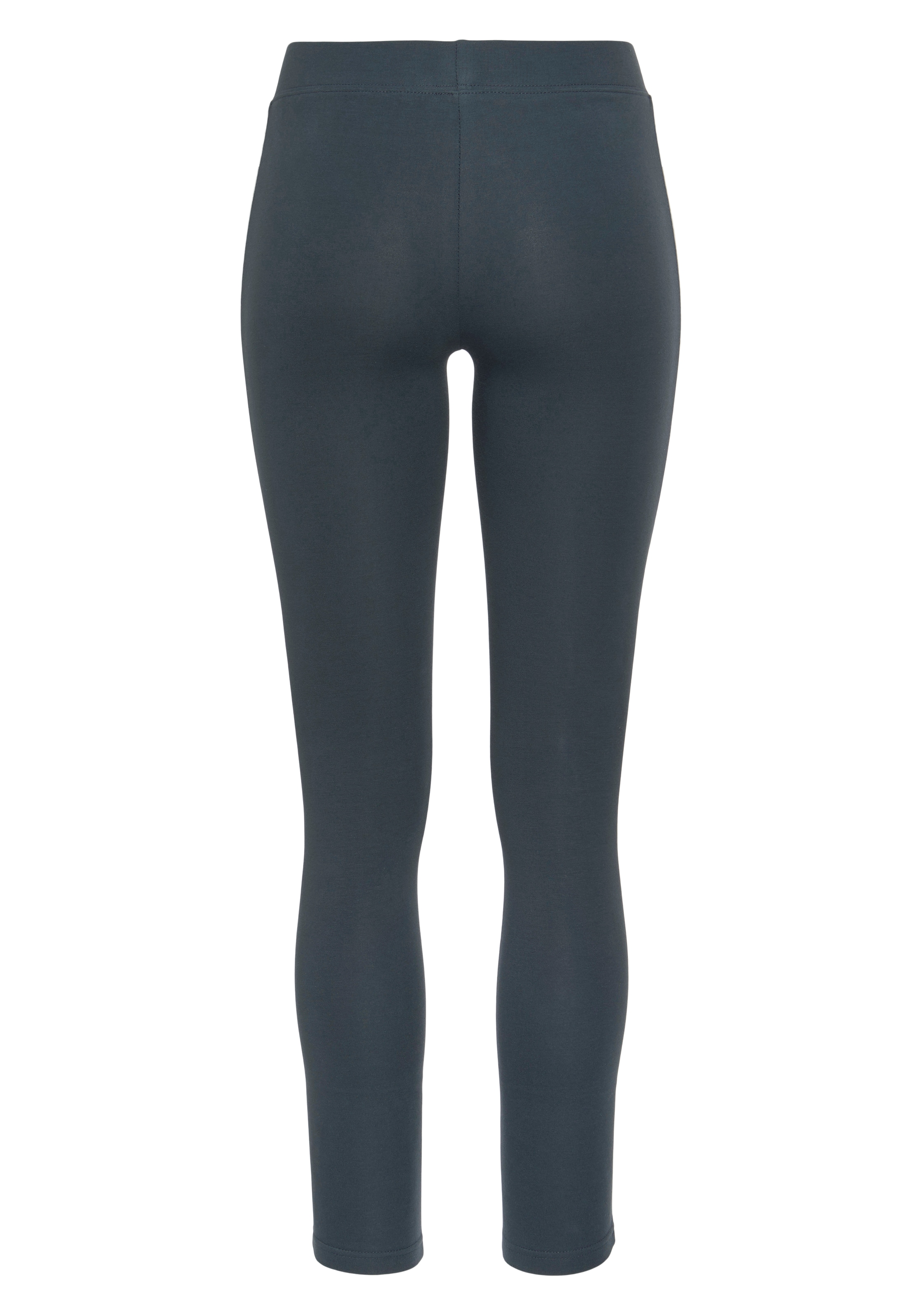 H.I.S Leggings, mit weißer Kontrastpaspel