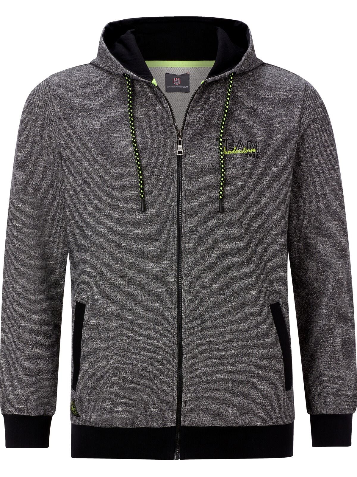 Jan Vanderstorm Kapuzensweatjacke »Sweatjacke RUMOLT«