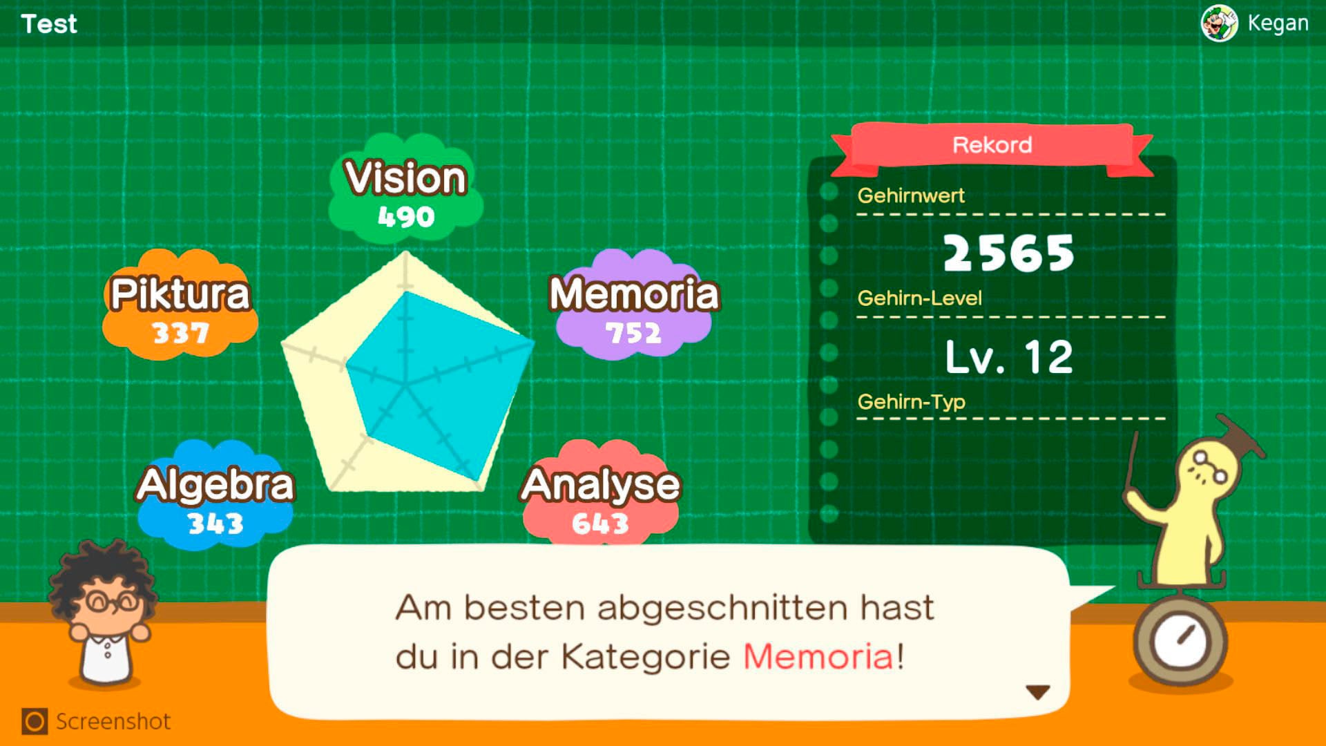 Nintendo Switch Konsolen-Set »OLED + Gratis Big Brain Academy + Everybody 1-2-Switch!«