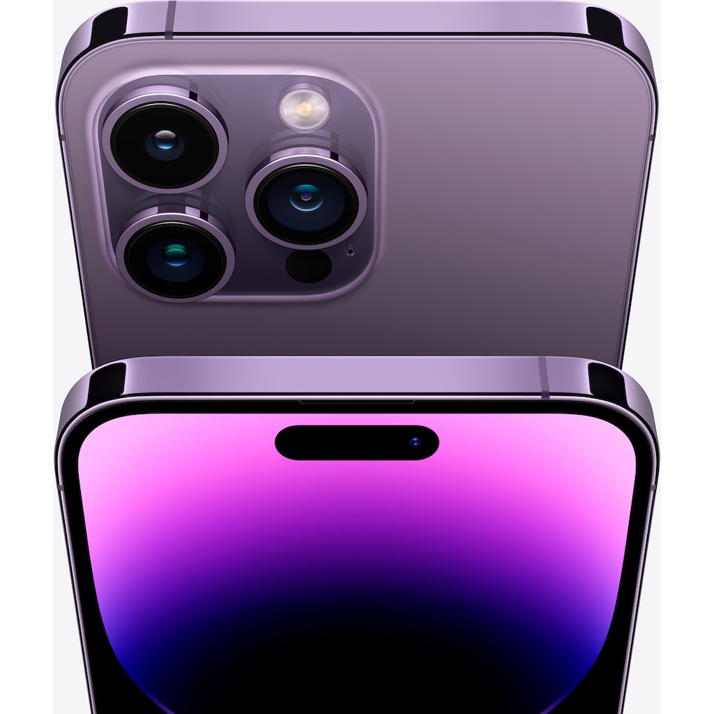 Apple Smartphone »iPhone 14 Pro 256GB«, deep purple, 15,5 cm/6,1 Zoll, 256 GB Speicherplatz, 48 MP Kamera