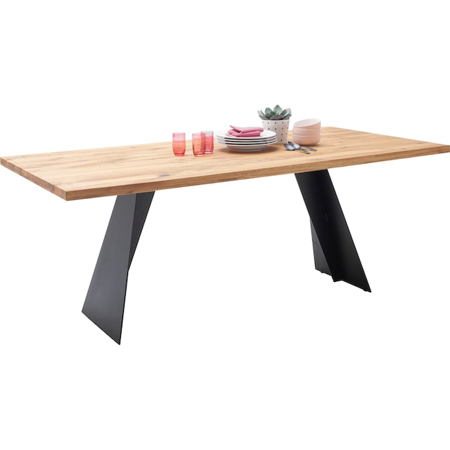 MCA furniture Esstisch »Goa«, Massivholz Tisch, Esstisch in Wildeiche  Massiv FSC-Zertifiziert online kaufen