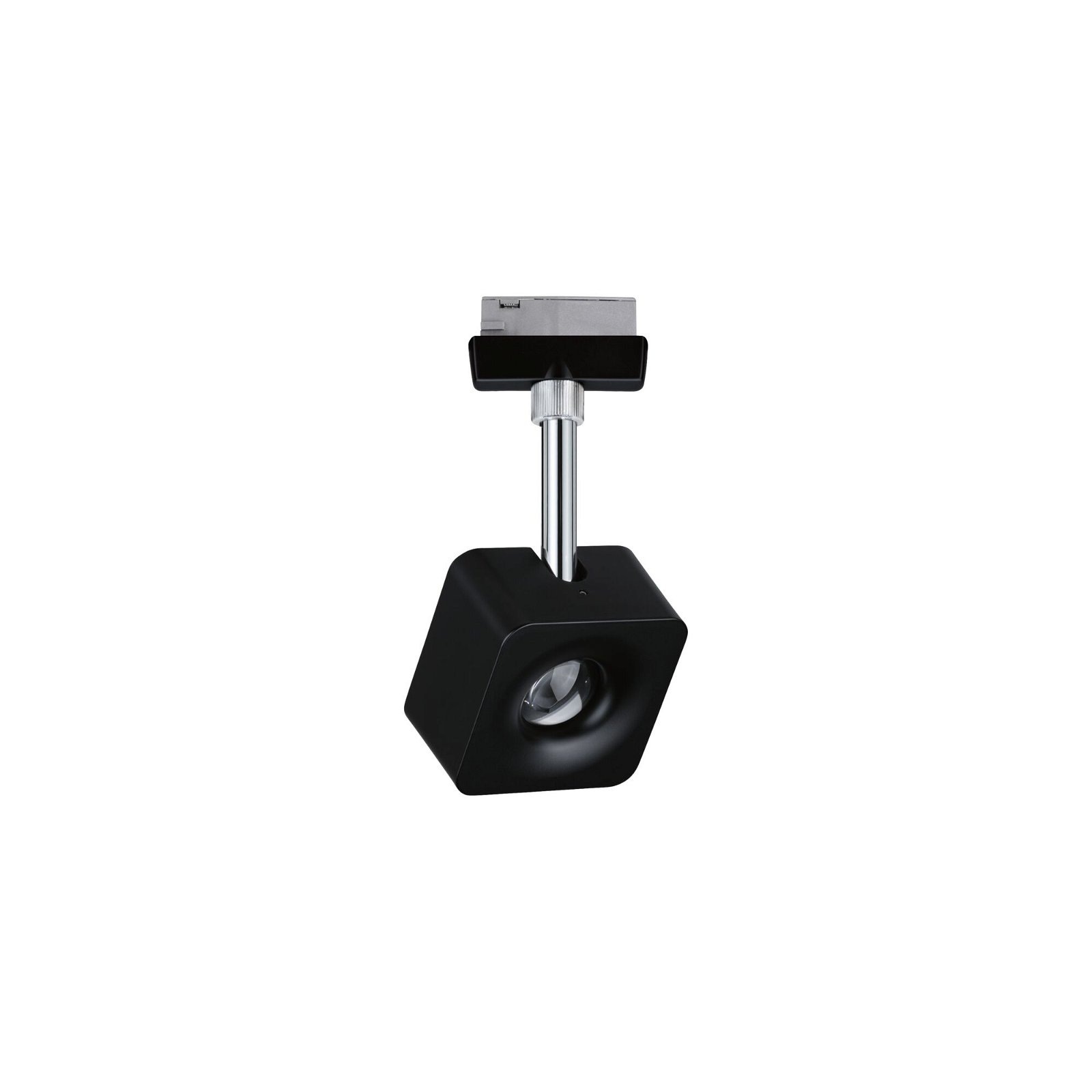 Paulmann Schienensystem-Leuchten »URail Schienenspot Cube 589,1lm 8W 4000K 230V Schwarz matt, Chrom«, Einzelspot, dimmbar