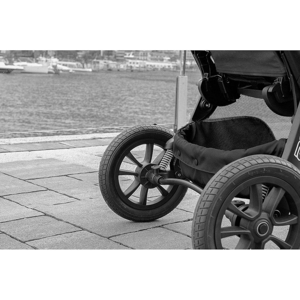 Chicco Kombi-Kinderwagen »Trio-System Activ3 Top, Dark Beige«, 15 kg, mit Regenschutz und Babyschale