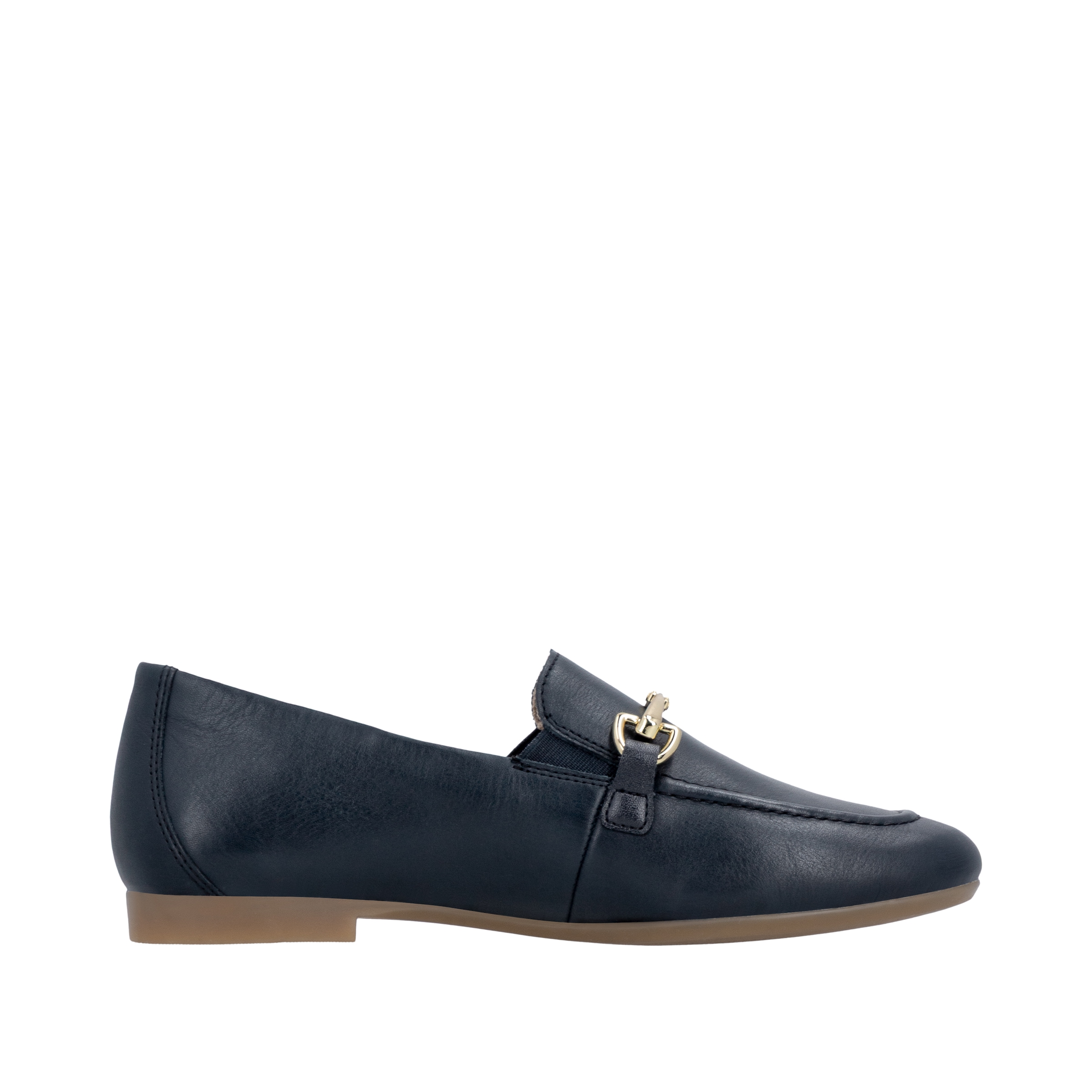 Remonte Loafer  Slipper, Schlupfschuh, Spangenschuh mit kleinen Stretcheinsätzen