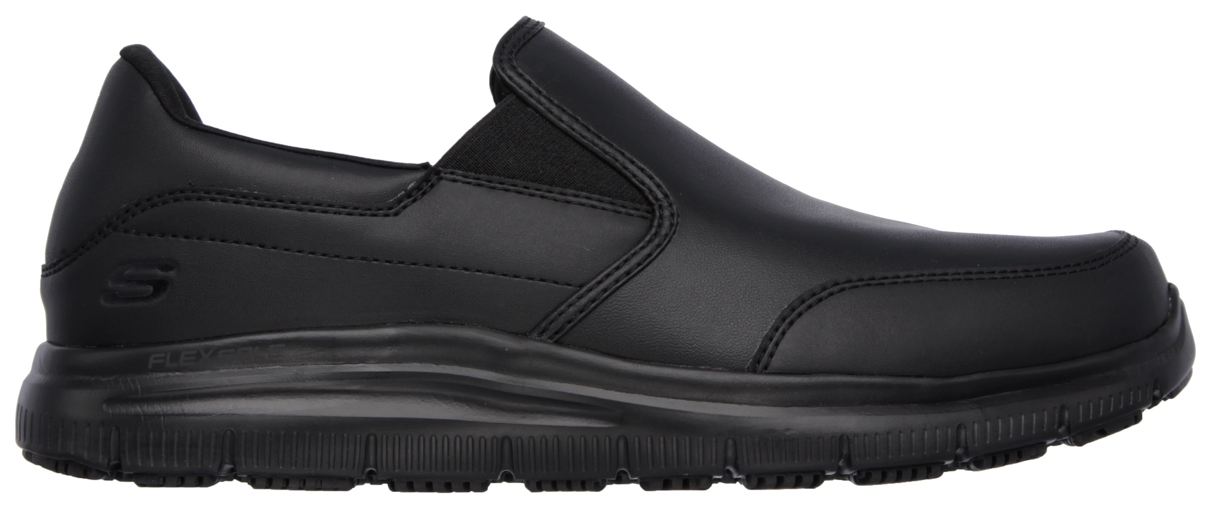 Skechers Berufsschuh »FLEX ADVANTAGE SR«, Slipper für Gastronomie, Pflege, Krankenhaus mit Stretcheinsatz