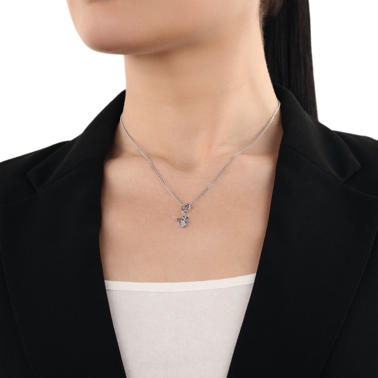 Amor Charm Engel »2038517«, mit Zirkonia (synth.)