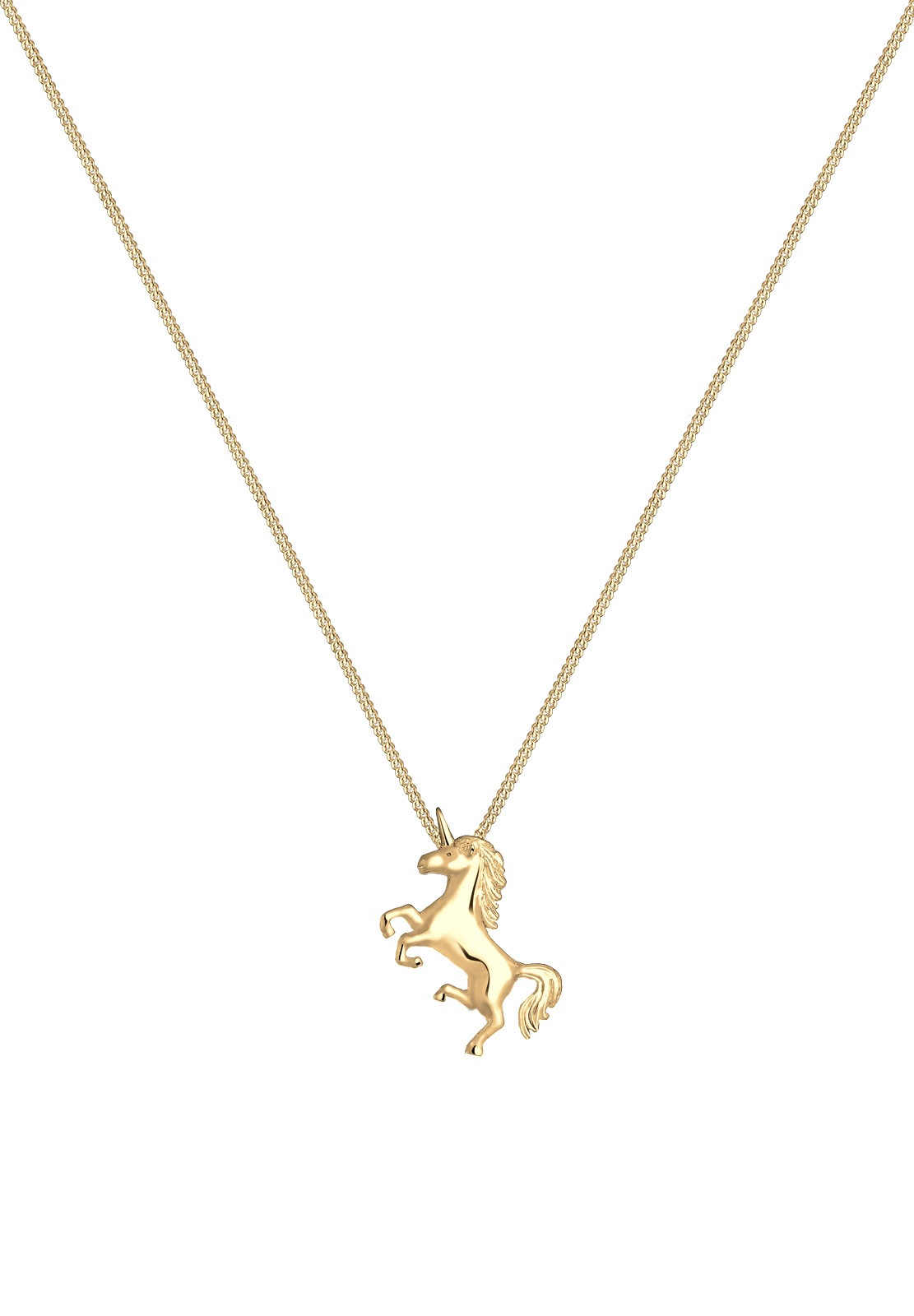 Elli Kette mit Anhänger »Halskette Einhorn Unicorn Magic 925 Silber«