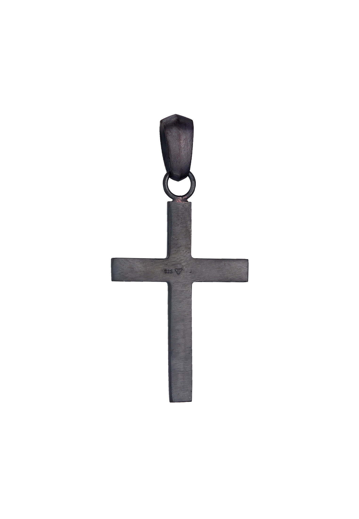 Kuzzoi Medallionanhänger »Anhänger Kreuz Modern 925 Silber«