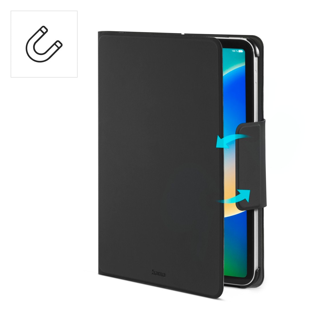 Hama Tablet-Hülle »Tablet-Hülle mit Tastatur für Apple iPad Pro 11" (2024 5. Generation)«