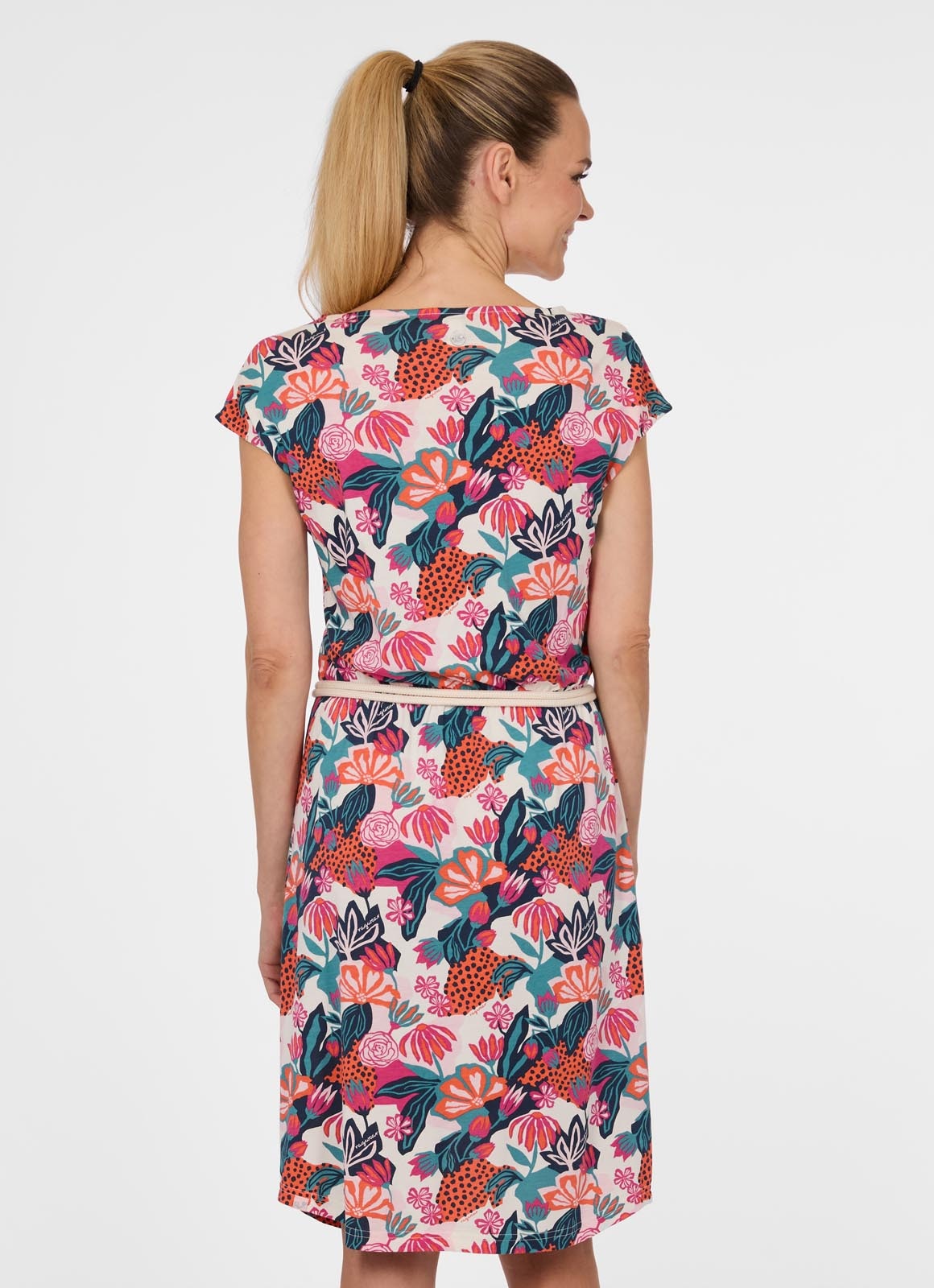 Ragwear »LILITHE PRINT« aus Baumwollmischung, normale Passform, Kurzarm