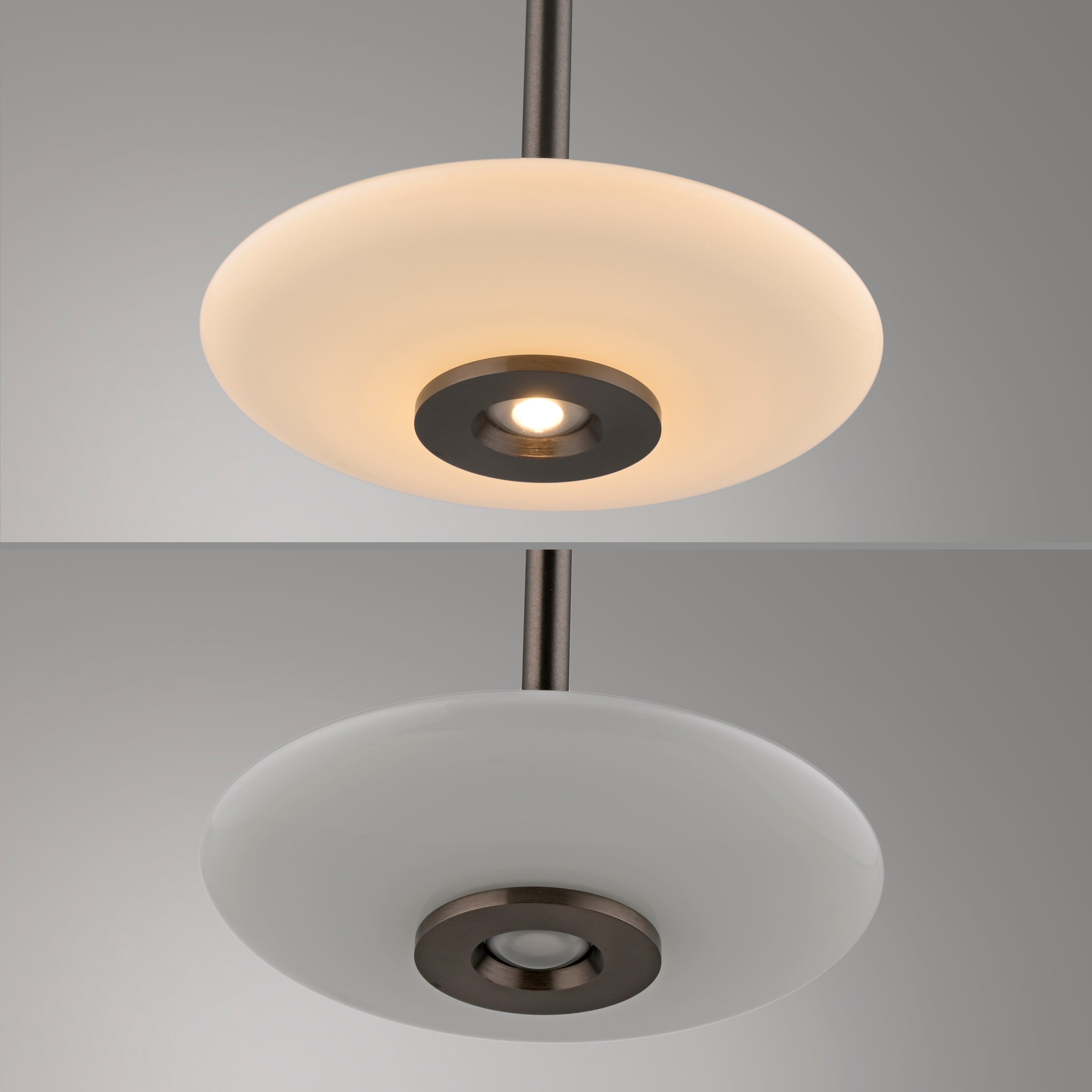 Neuhaus PURE LED Pendelleuchte »PURE Vitrum« LED-Board 1 Stk. Warmweiß Comfort Lift, dimmfähig über separaten Tronicdimmer