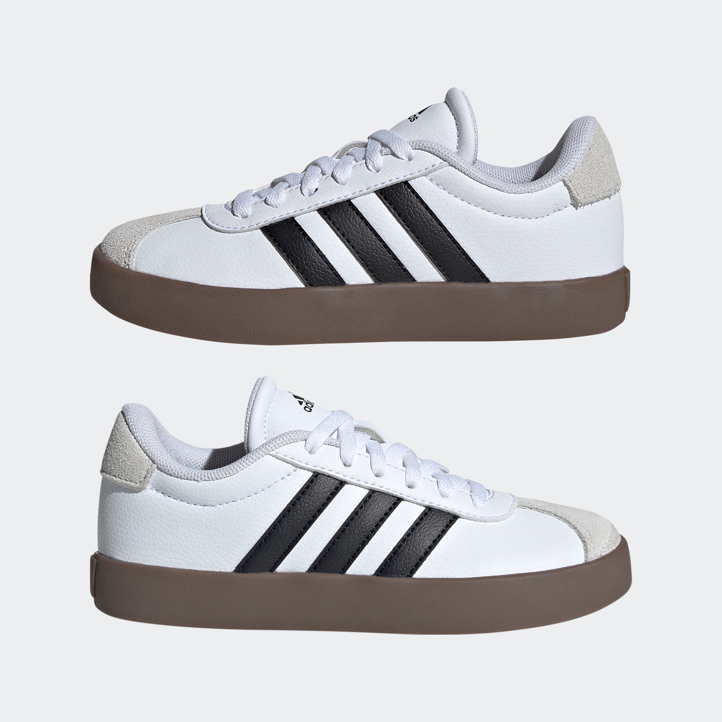 adidas Sportswear Sneaker »VL COURT 3.0 KIDS«, inspiriert vom Design des adidas samba