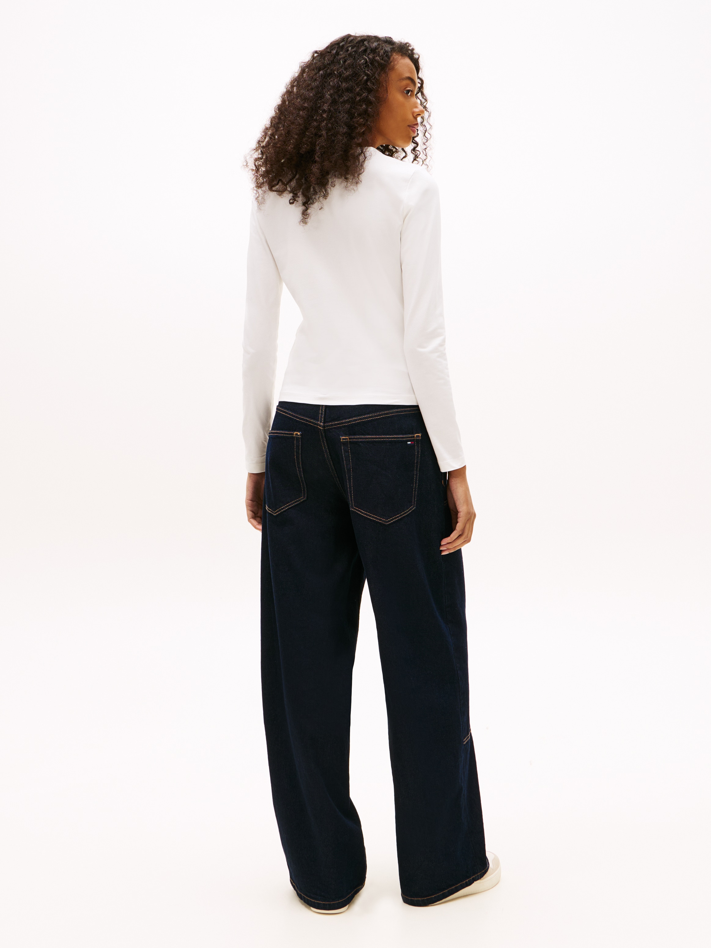 Tommy Jeans Langarmshirt »TJW SLIM JERSEY LS TEE«