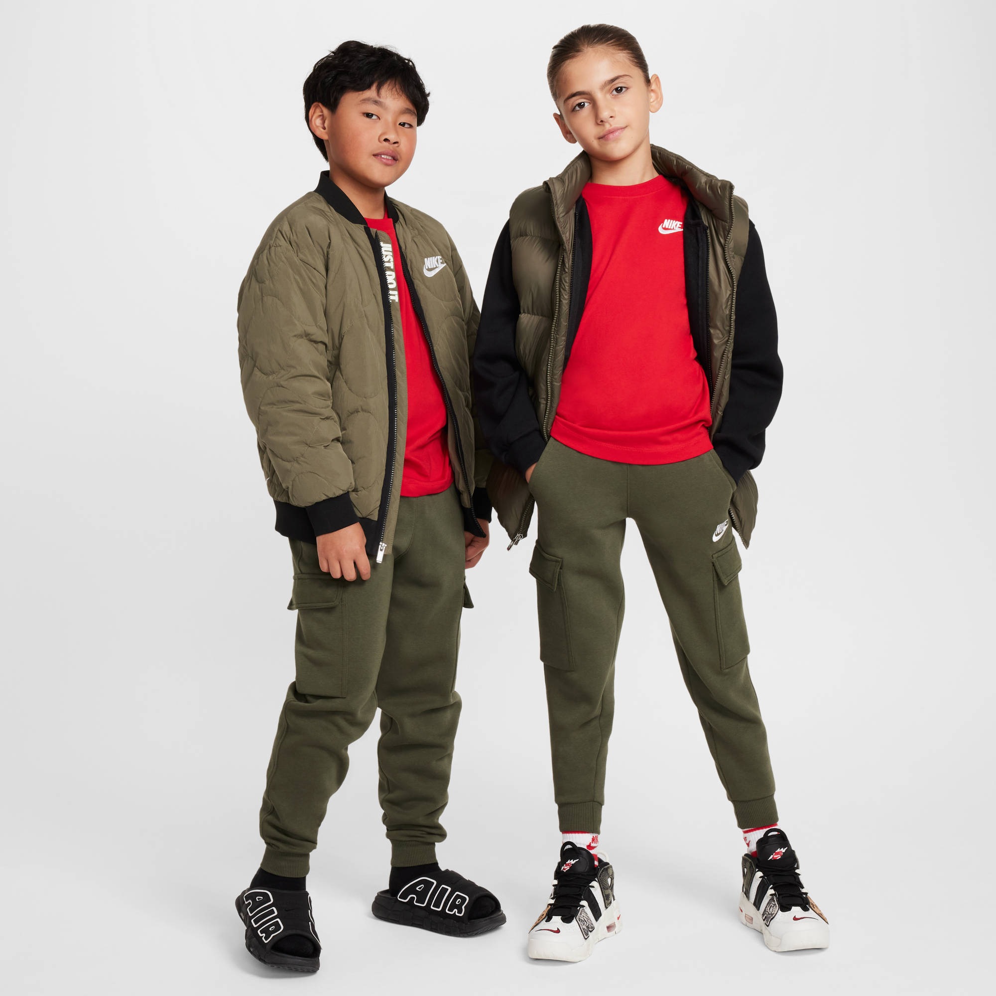 Nike Sportswear T-Shirt »K NSW TEE EMB FUTURA LBR« für Jugendliche, mit Kapuze, gerader Schnitt, sportlicher Stil