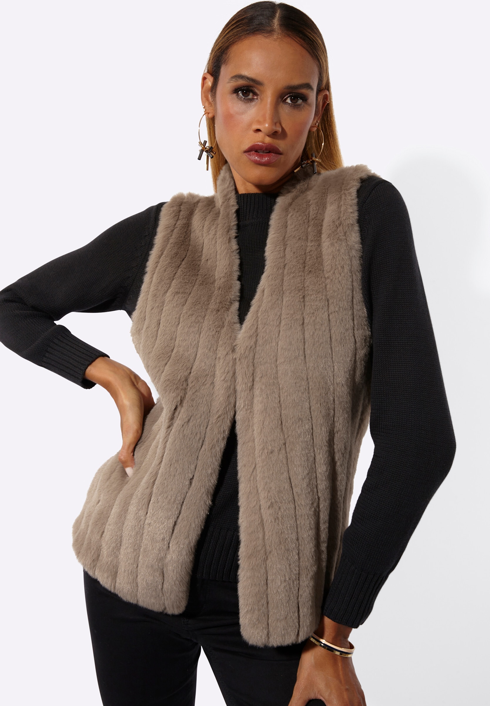 creation L Strickweste »Strickweste Strickweste«