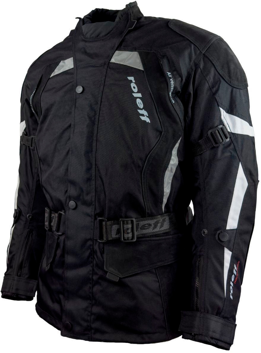 roleff Motorradjacke »RO 594 S«, Mit Sicherheitsstreifen